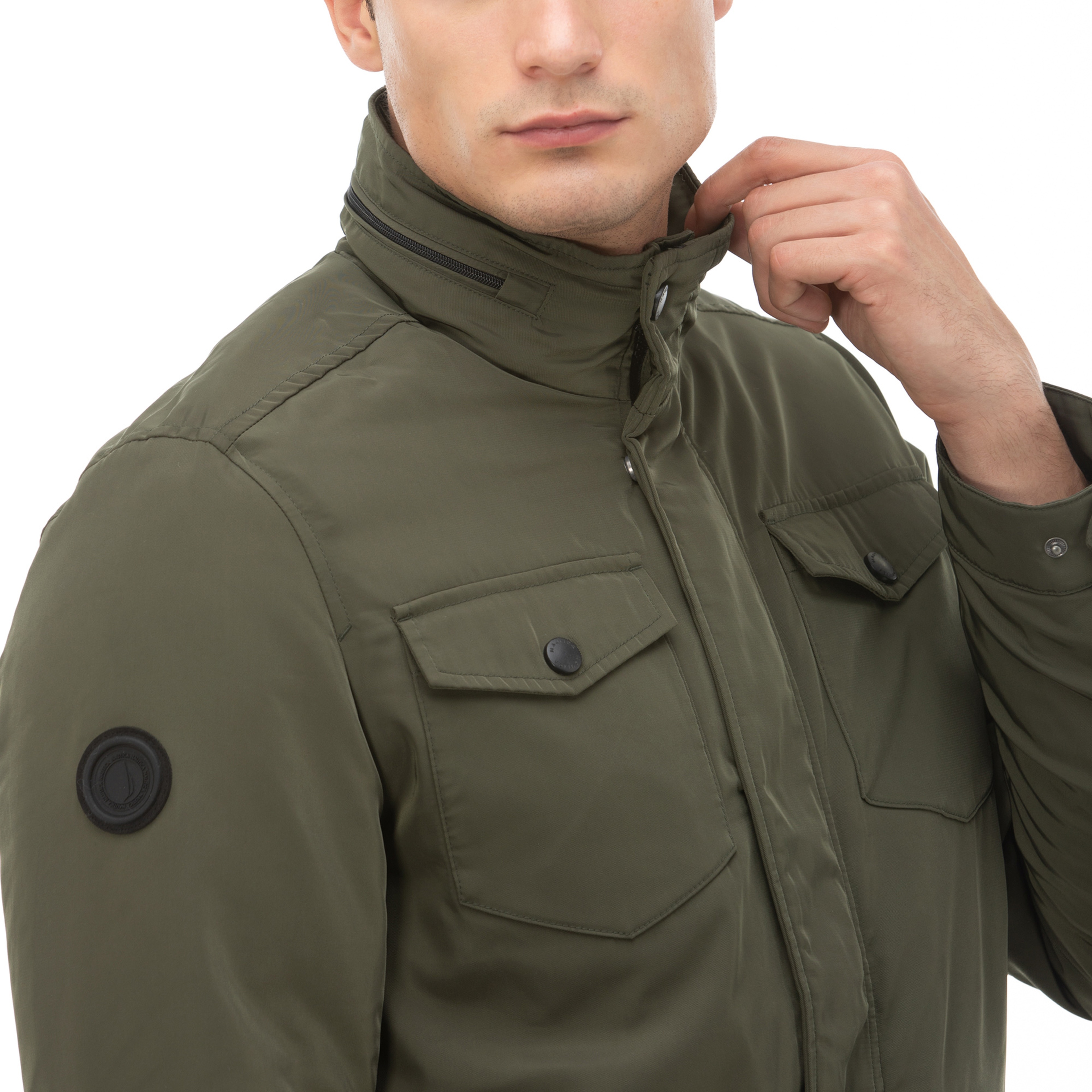 NAUTICA ERKEK YEŞİL SU GEÇİRMEZ MONT