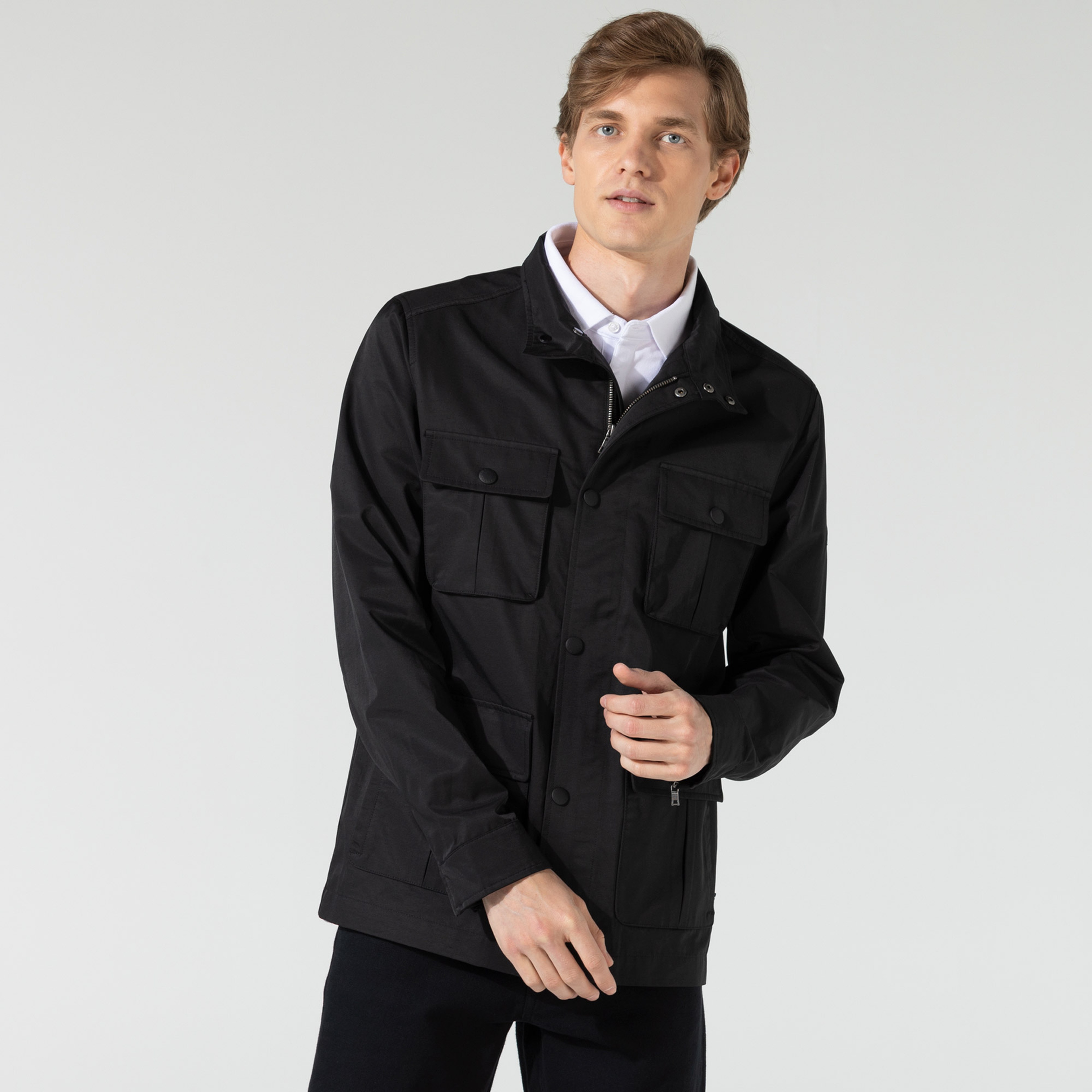 NAUTICA ERKEK SİYAH CLASSIC FIT MONT