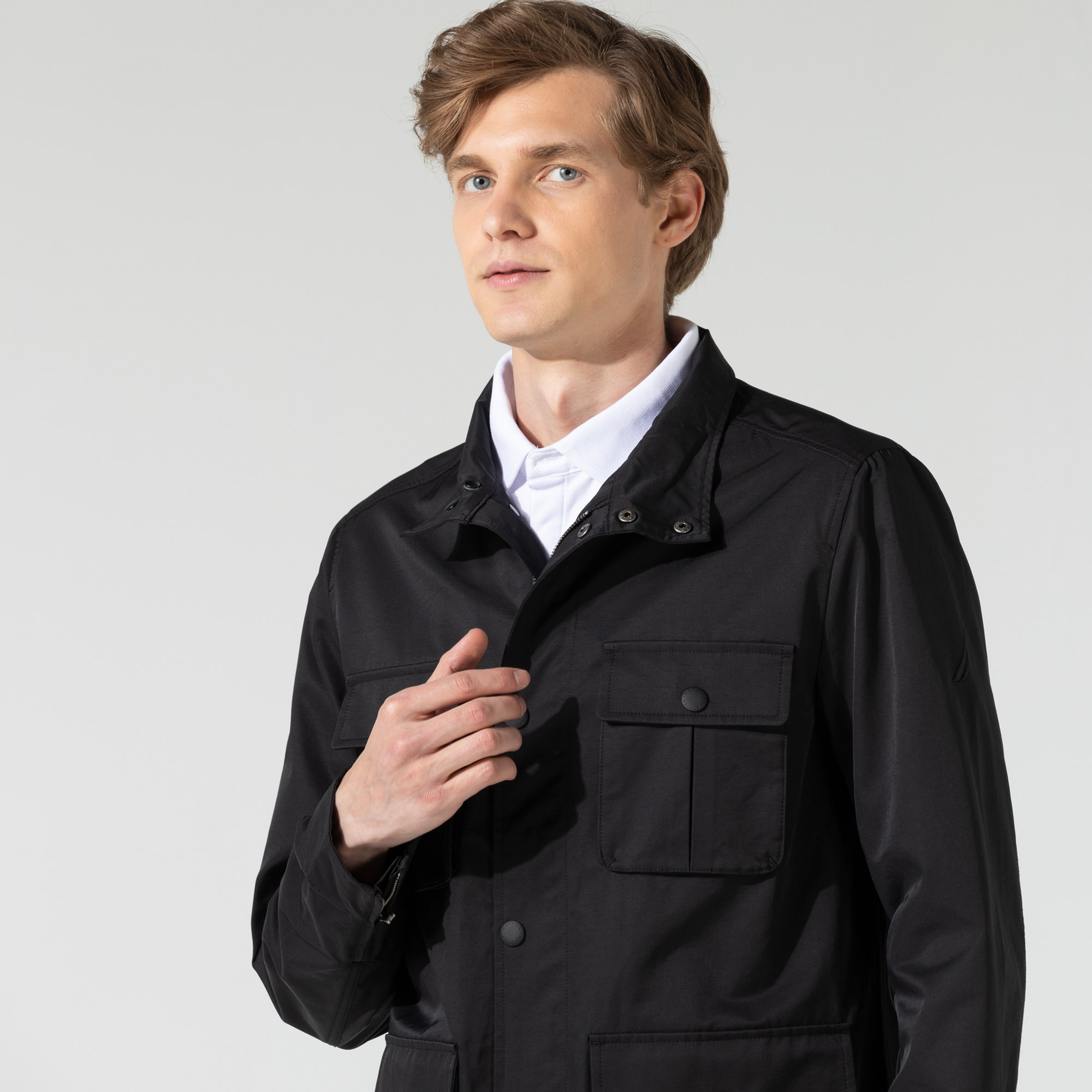 NAUTICA ERKEK SİYAH CLASSIC FIT MONT