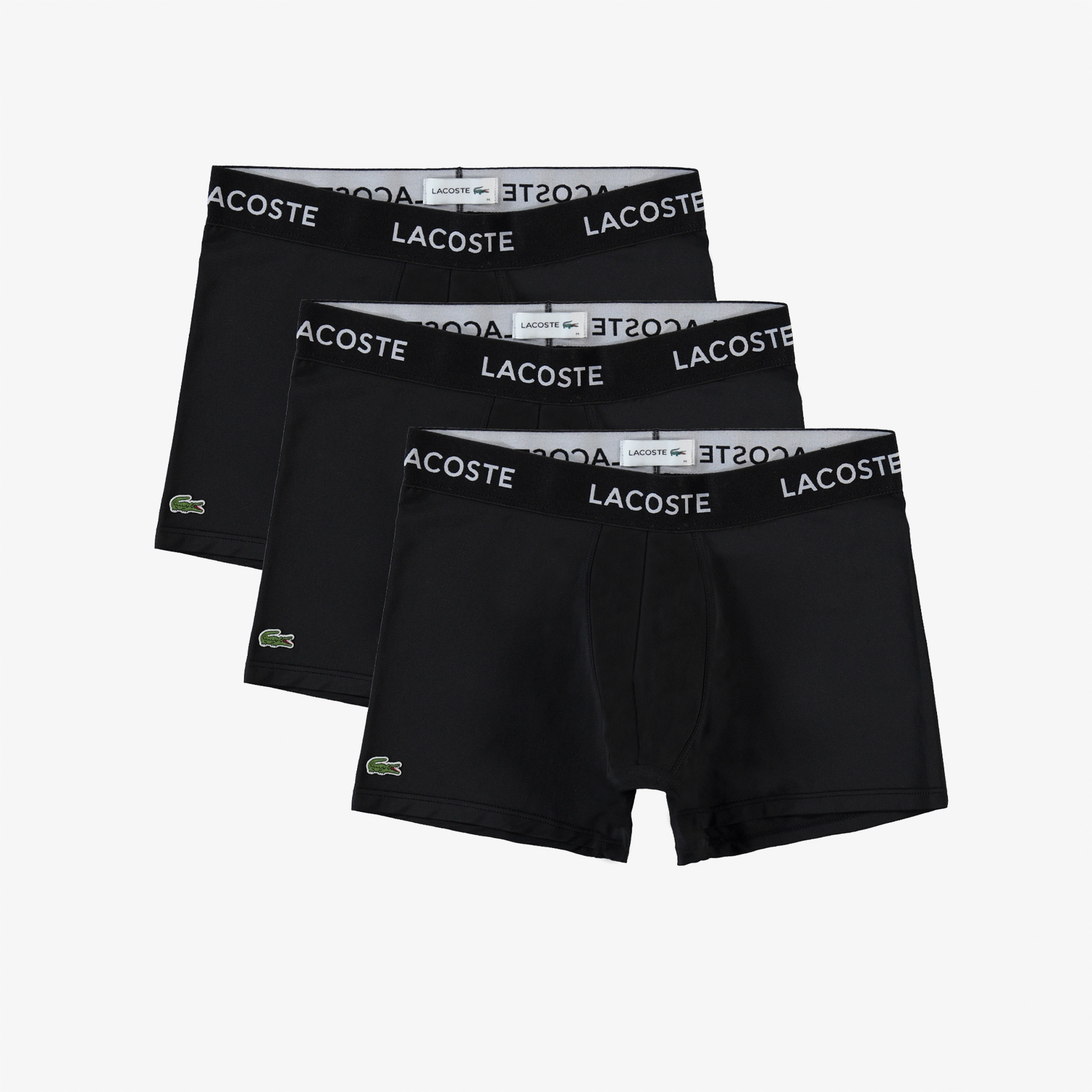 Lacoste Erkek 3'Lü Siyah Boxer
