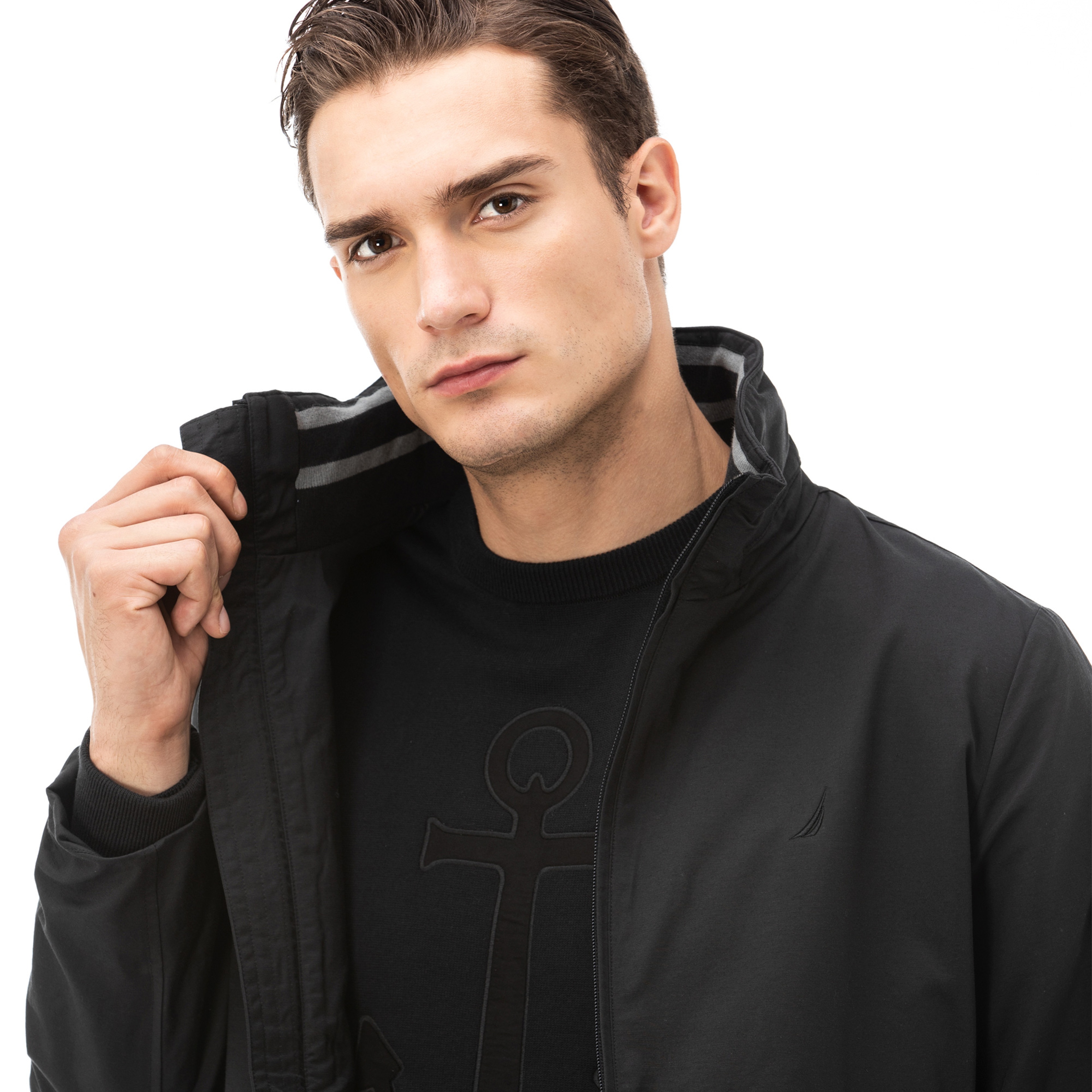 NAUTICA ERKEK SİYAH MONT