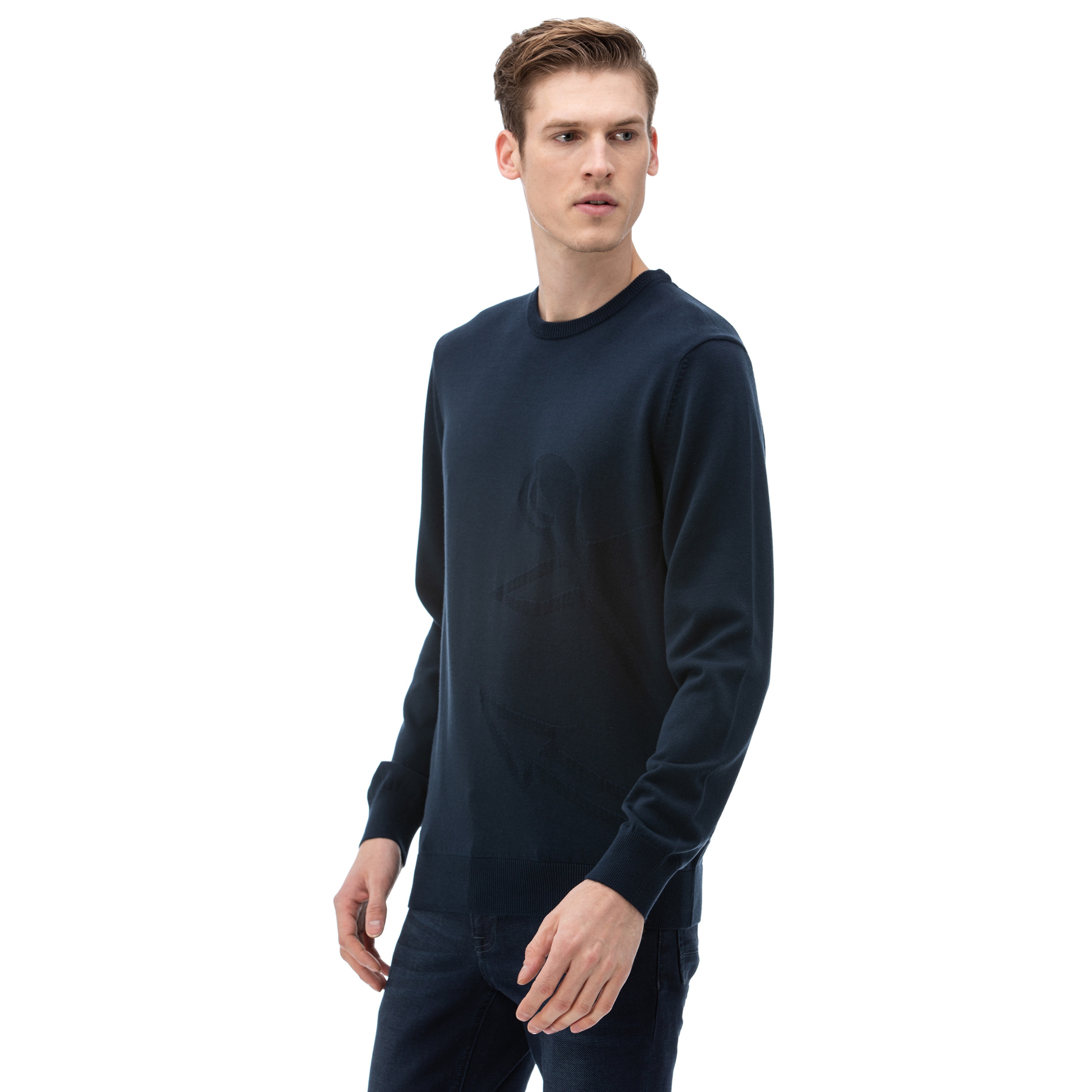 NAUTICA Erkek Lacivert Triko Kazak