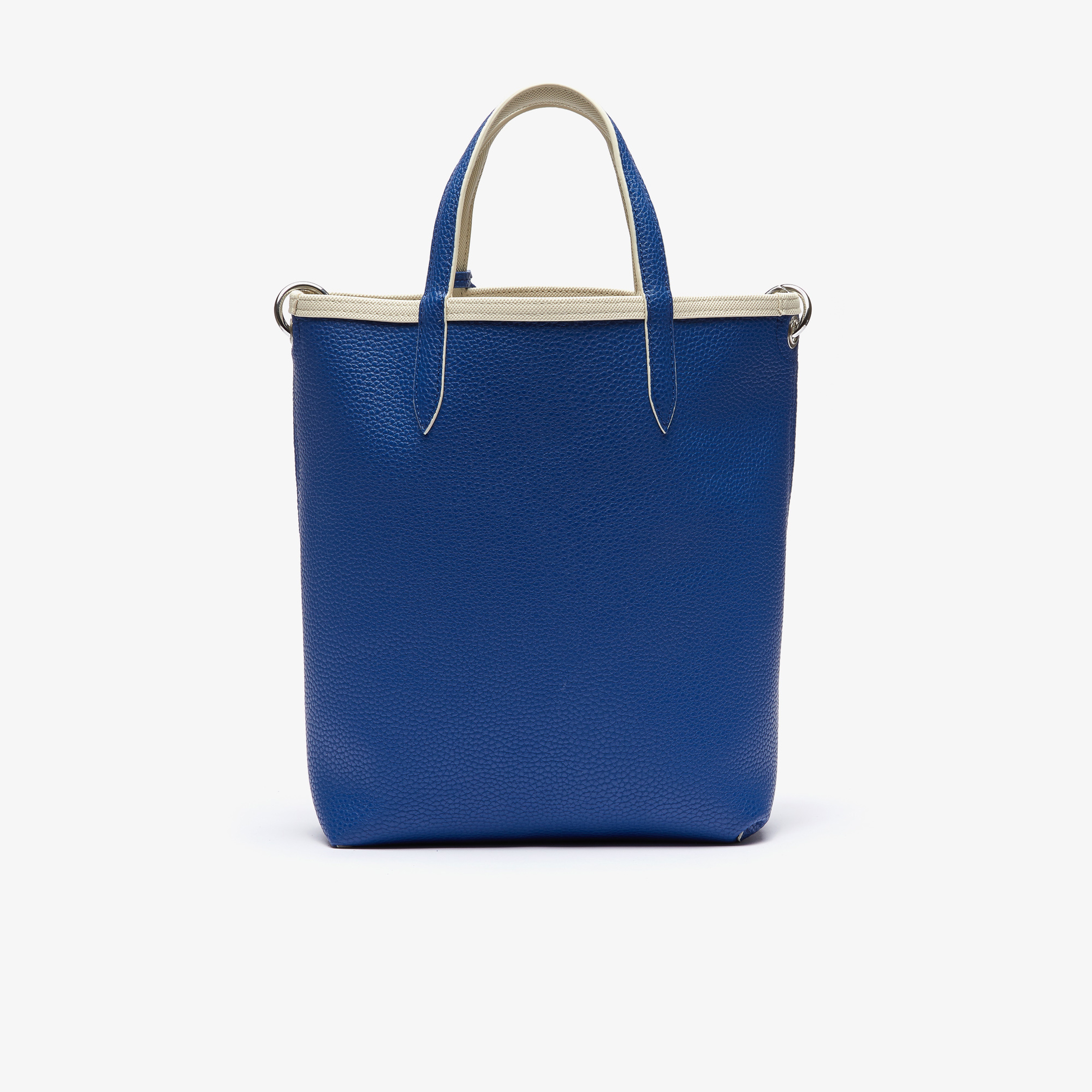 Lacoste Anna Kadın Açık Gri - Lacivert Çapraz Çift Taraflı Çanta