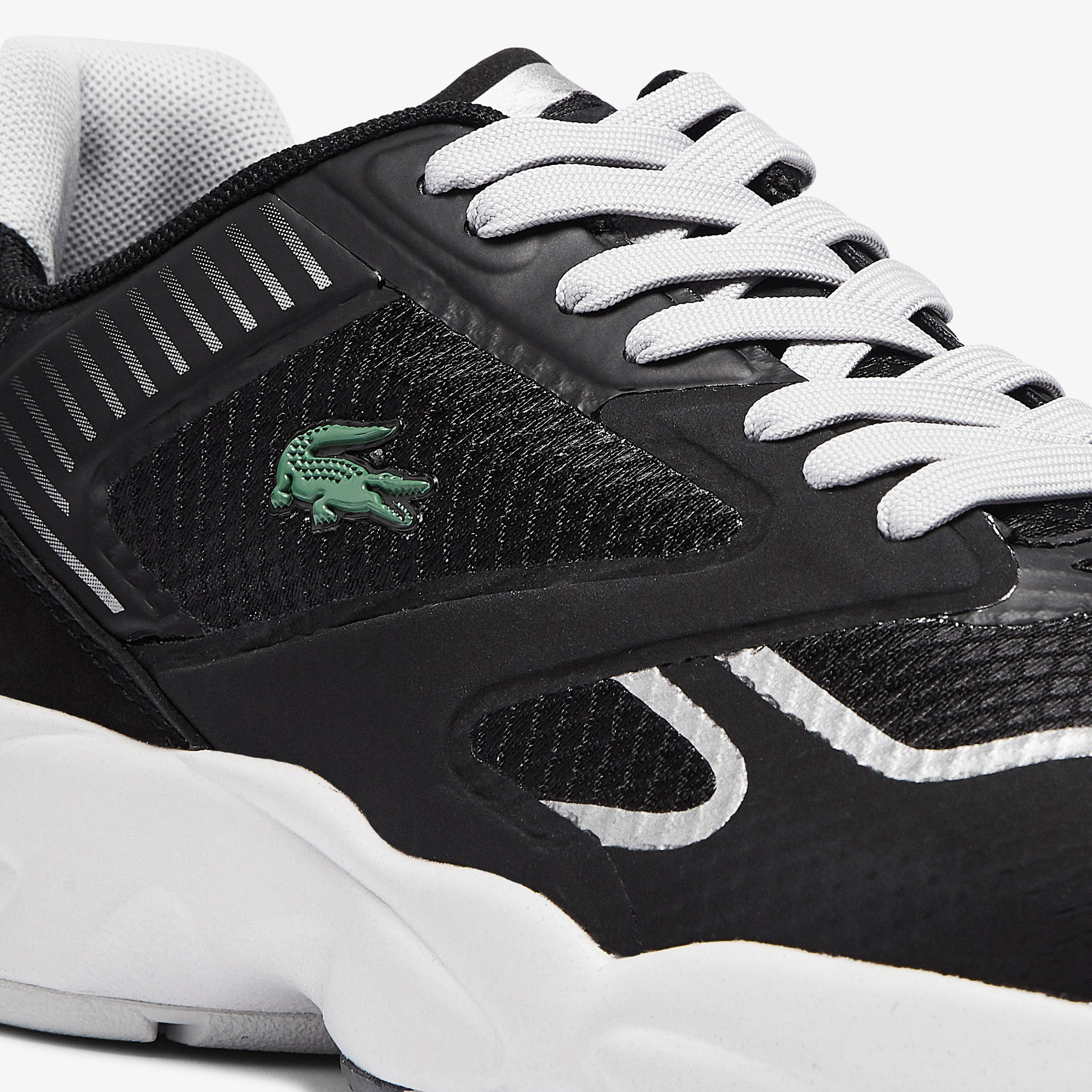 Lacoste Storm 96 Nano07211 Sma Erkek Siyah - Gri Spor Ayakkabı