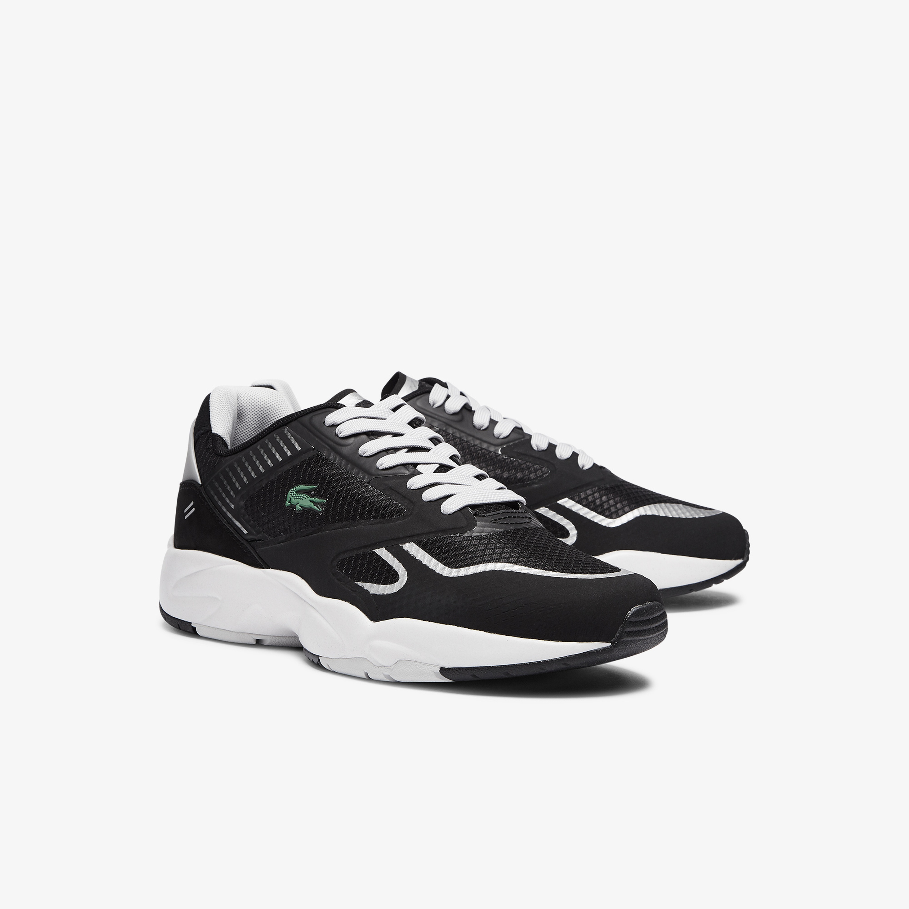 Lacoste Storm 96 Nano07211 Sma Erkek Siyah - Gri Spor Ayakkabı