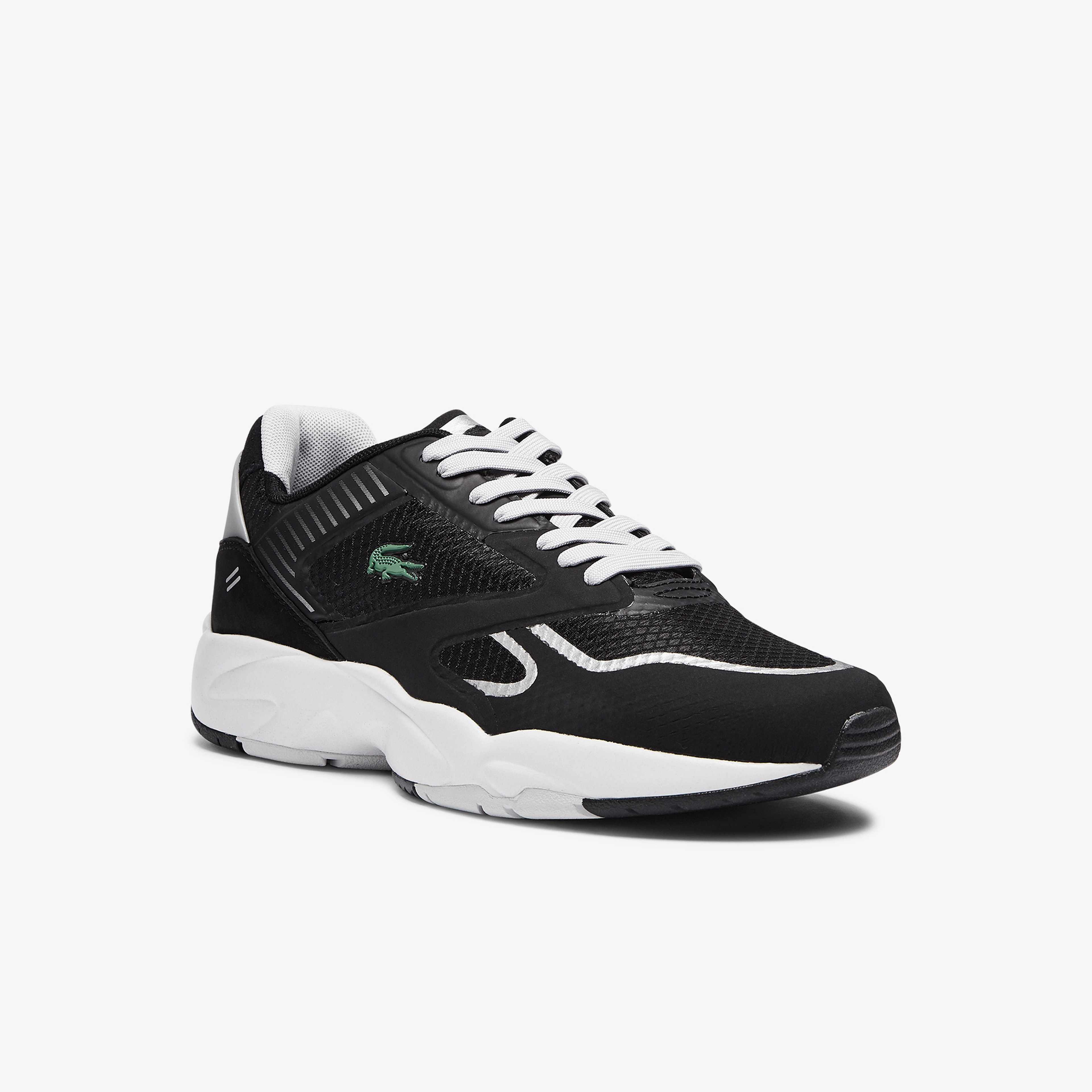 Lacoste Storm 96 Nano07211 Sma Erkek Siyah - Gri Spor Ayakkabı