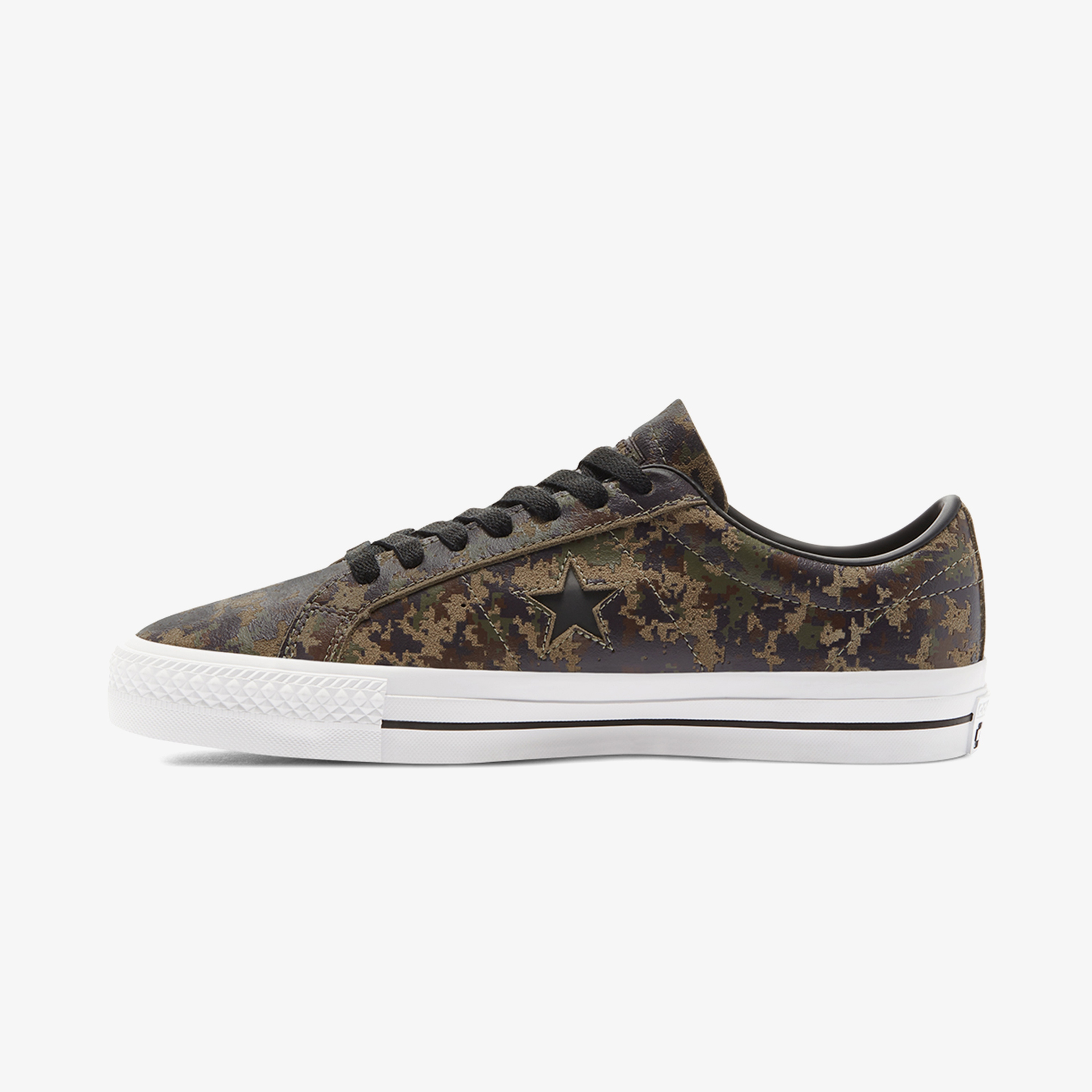 Converse One Star Pro Digital Camo Erkek Kahverengi Sneaker