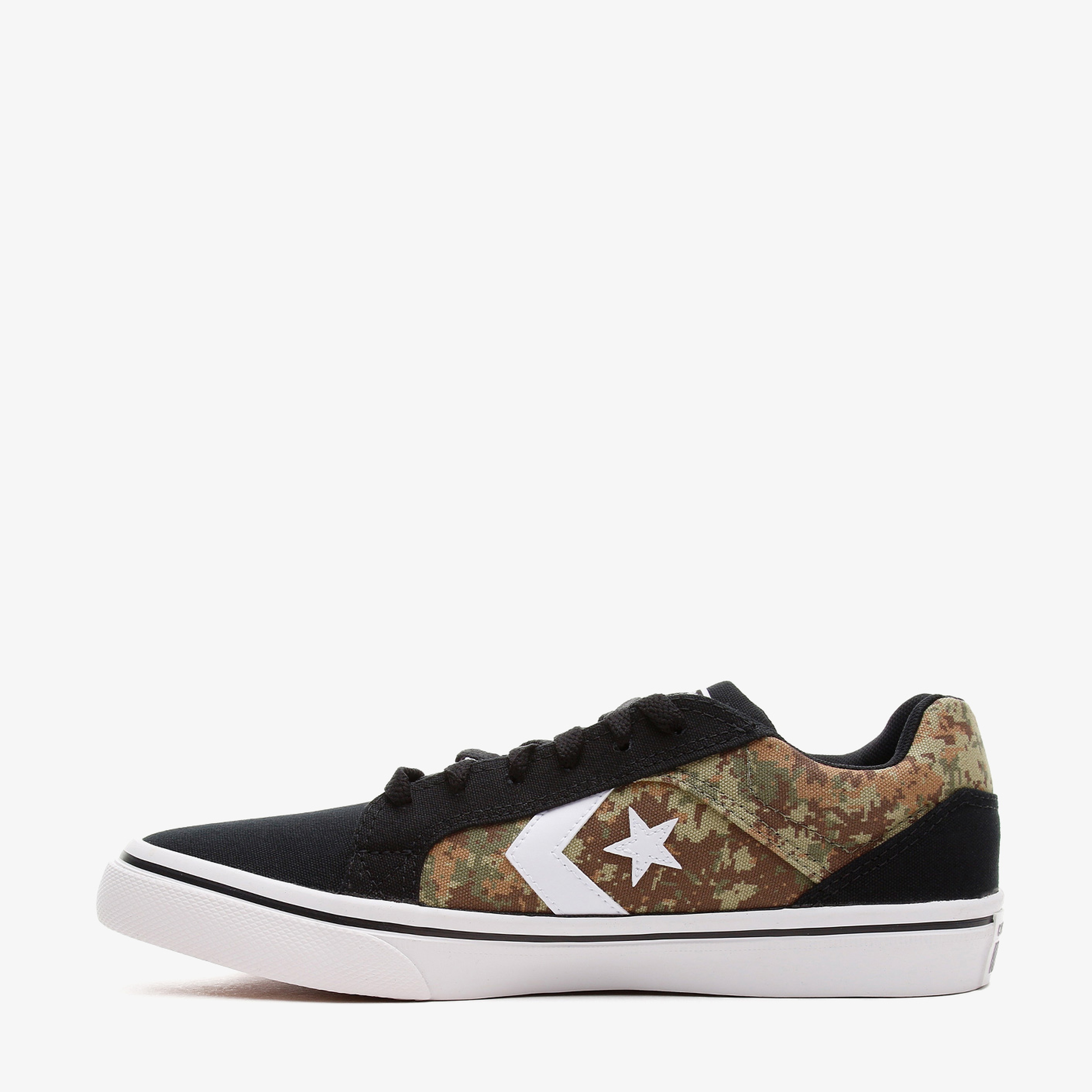 Converse El Distrito 20 Digital Camo Erkek Siyah Sneaker