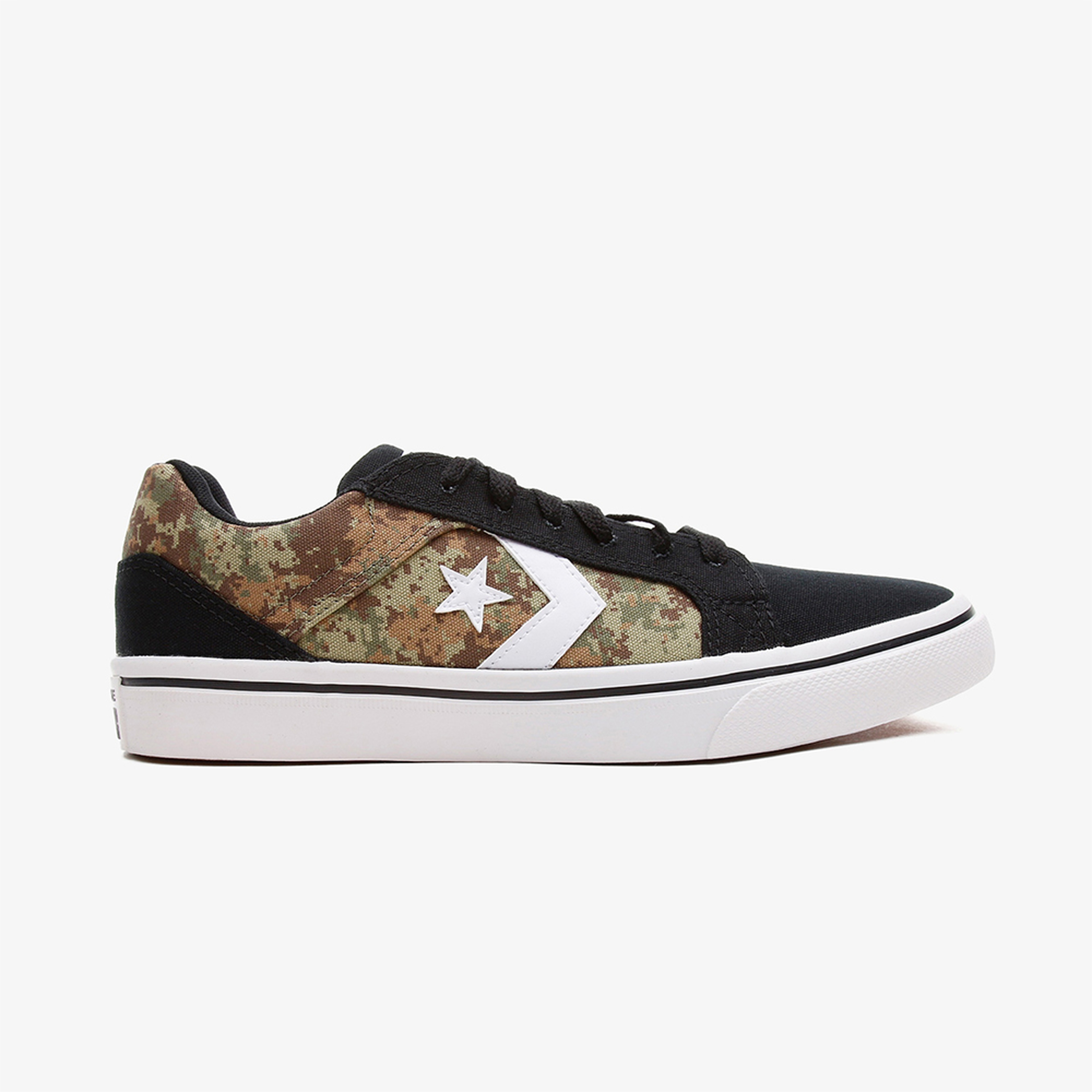 Converse El Distrito 20 Digital Camo Erkek Siyah Sneaker