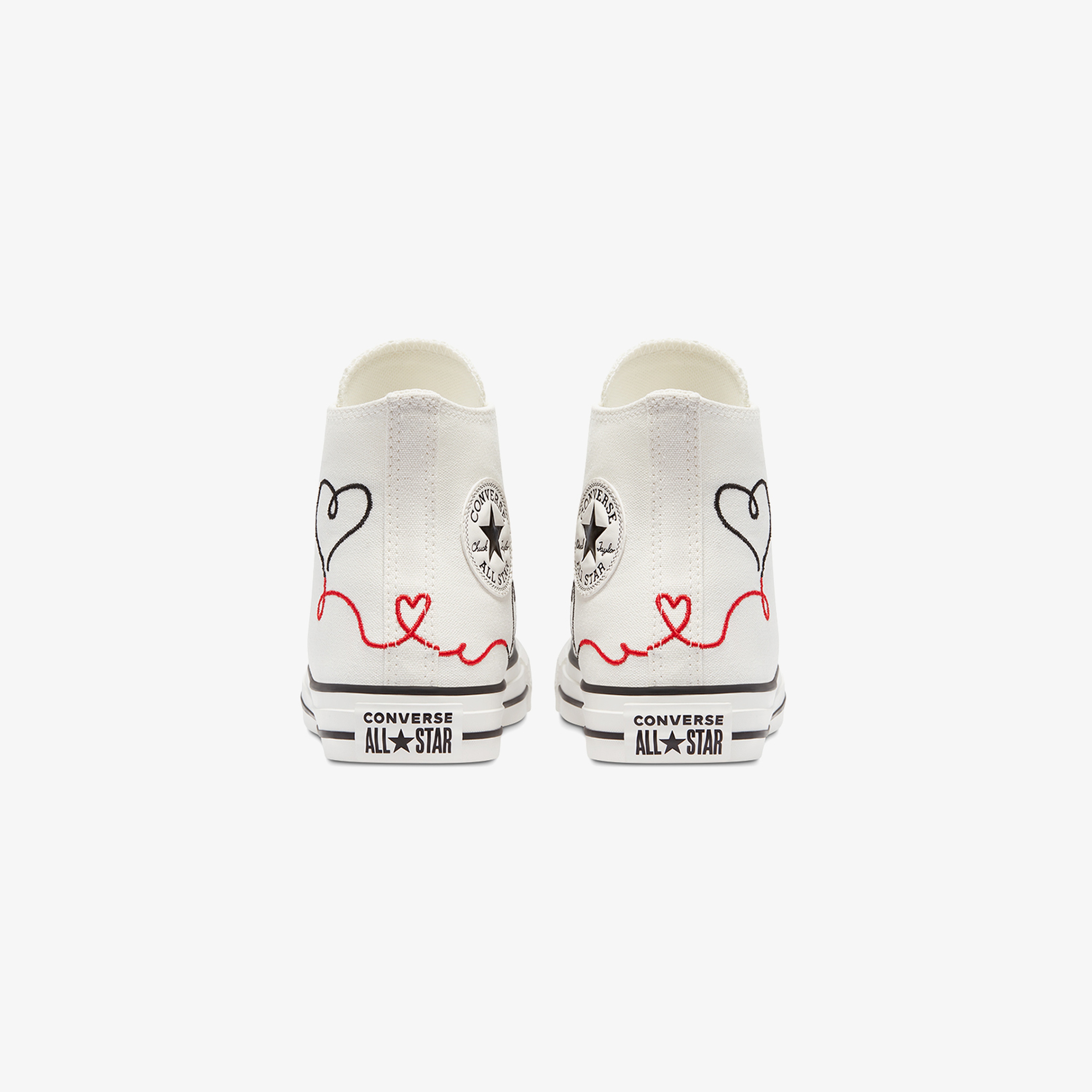 Converse Valentine's Day Chuck Taylor All Star Hi Kadın Beyaz Sneaker