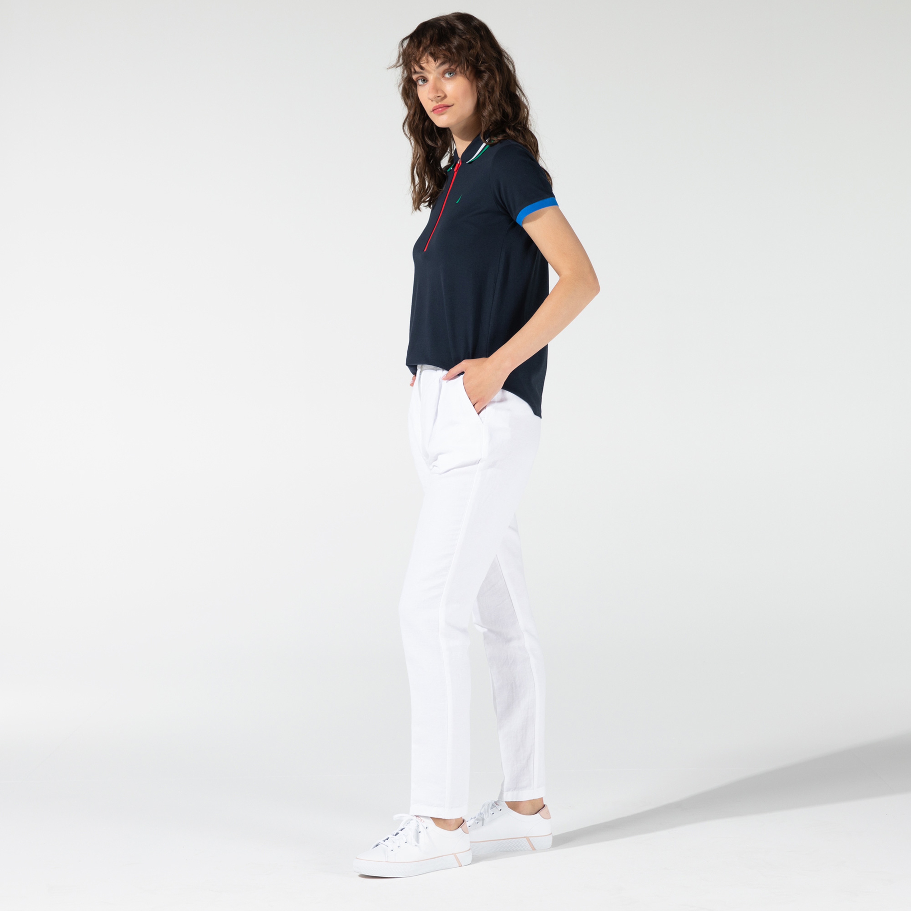 Nautica Kadın Beyaz Pantolon