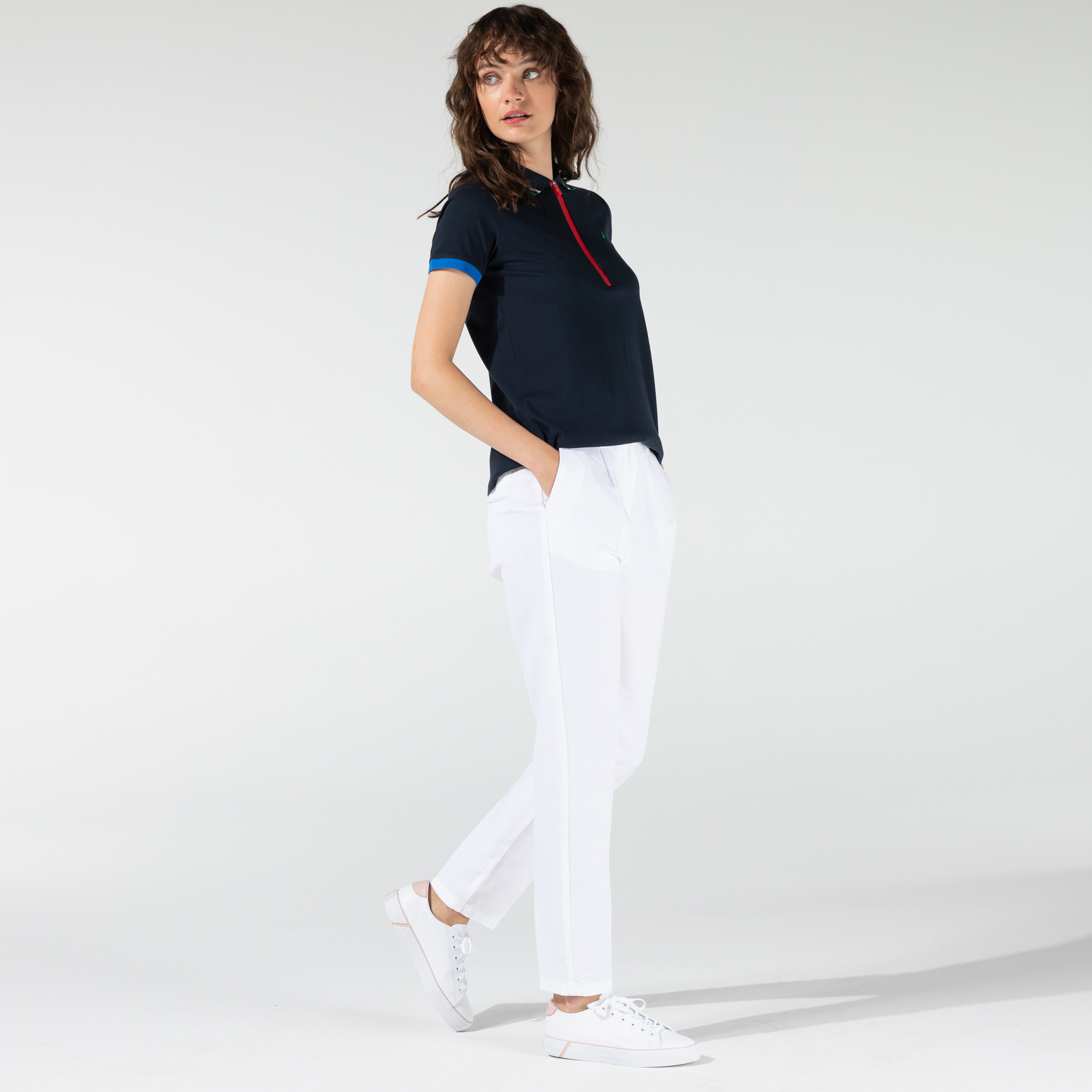 Nautica Kadın Beyaz Pantolon