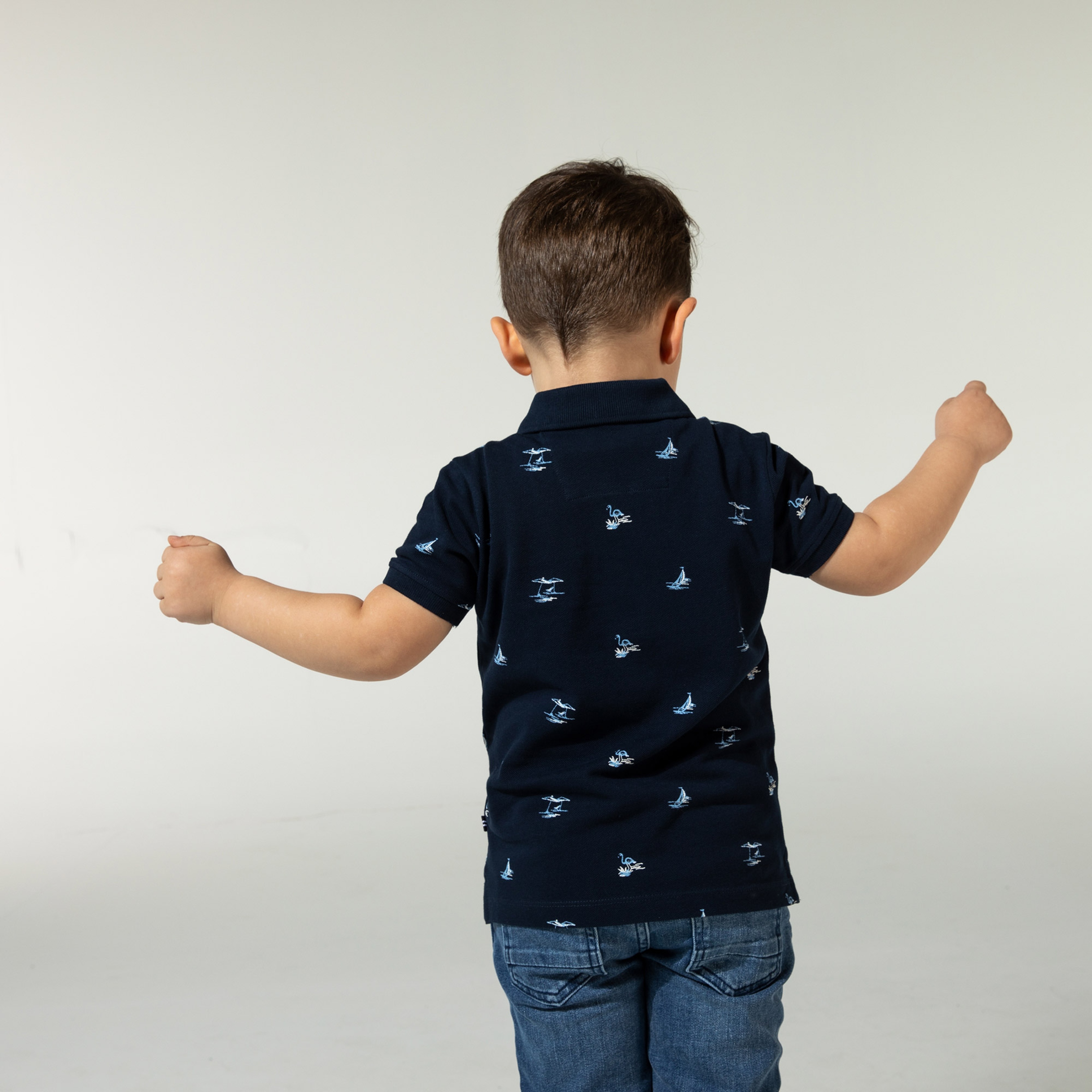 NAUTICA ERKEK ÇOCUK LACİVERT POLO