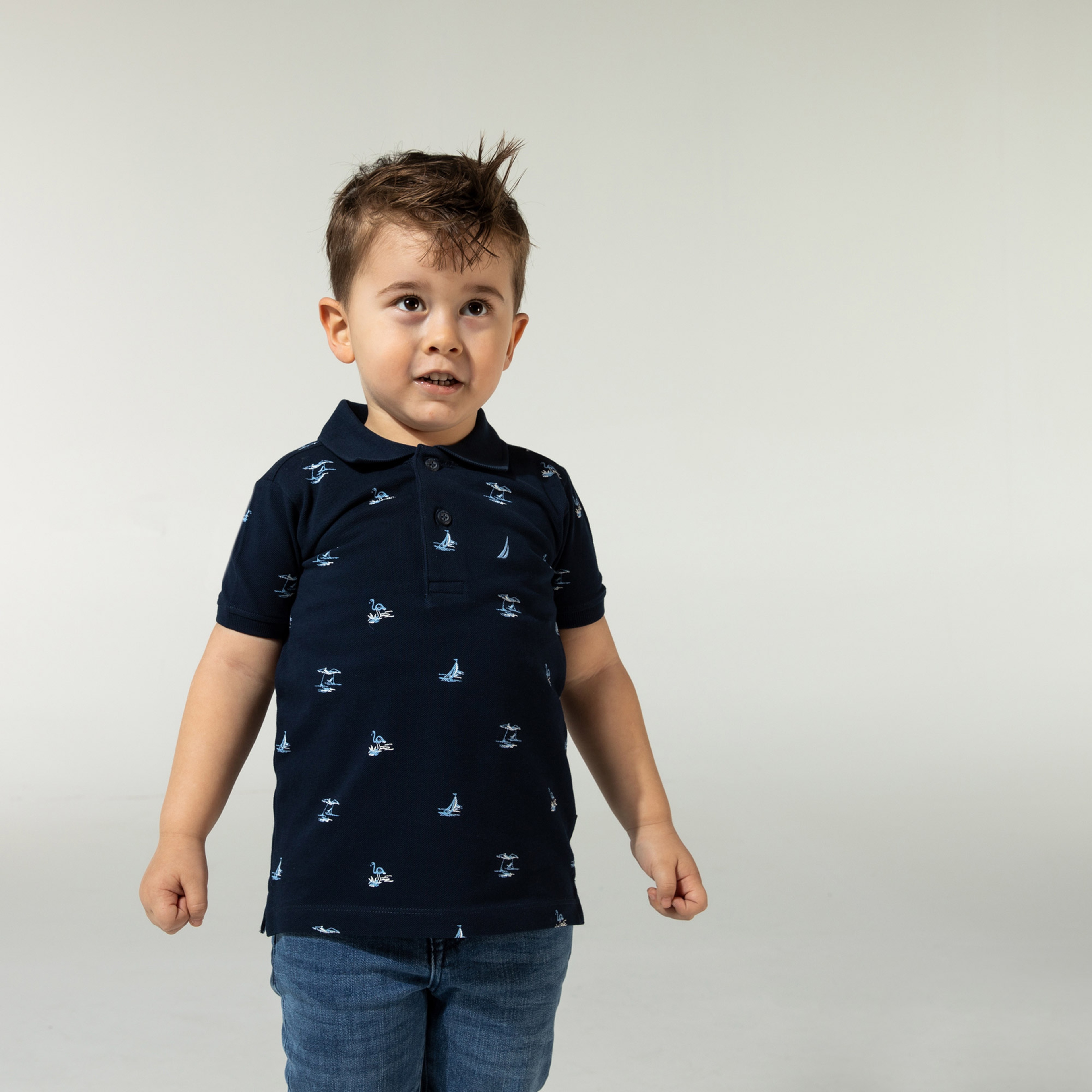 NAUTICA ERKEK ÇOCUK LACİVERT POLO