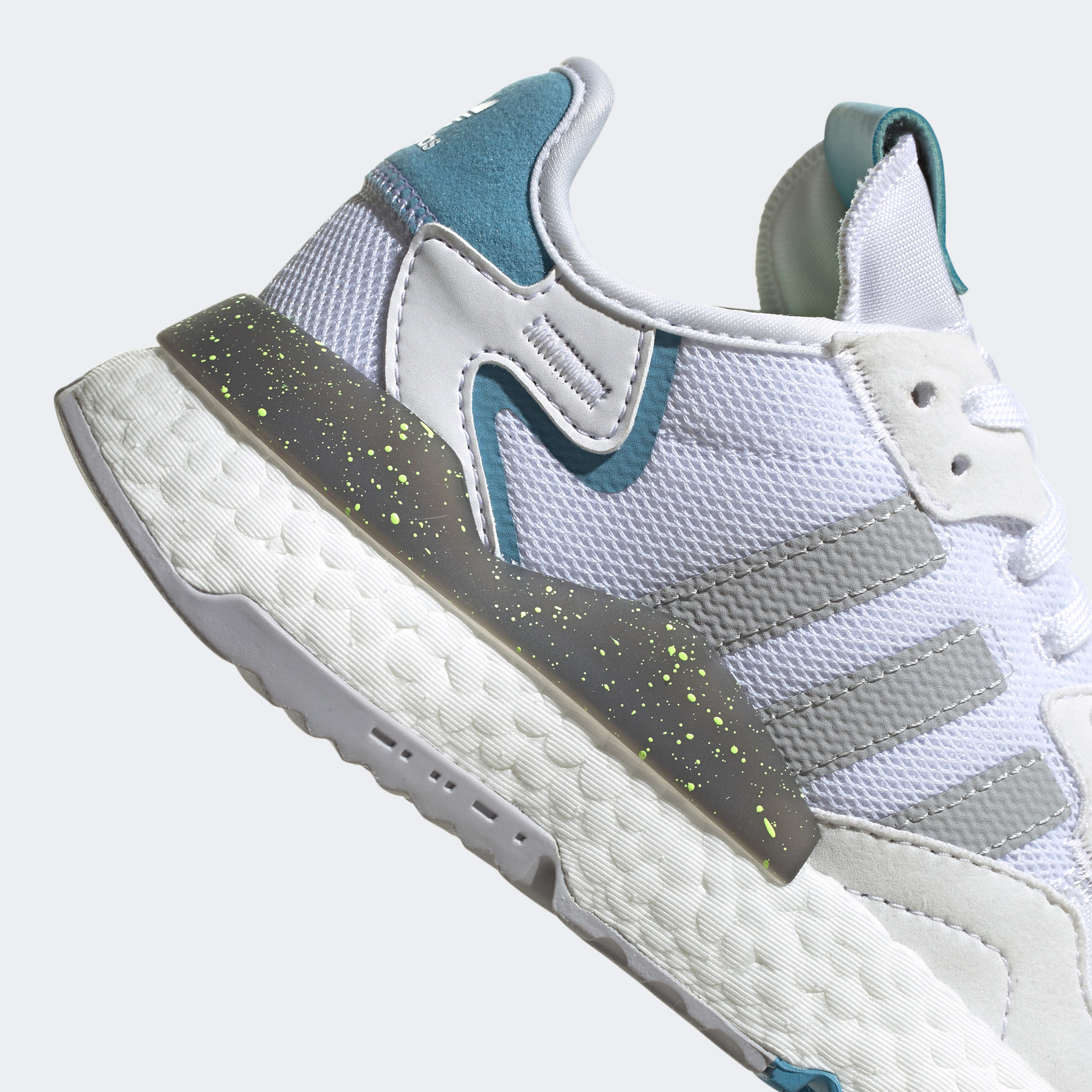 adidas Nite Jogger Kadın Beyaz Spor Ayakkabı