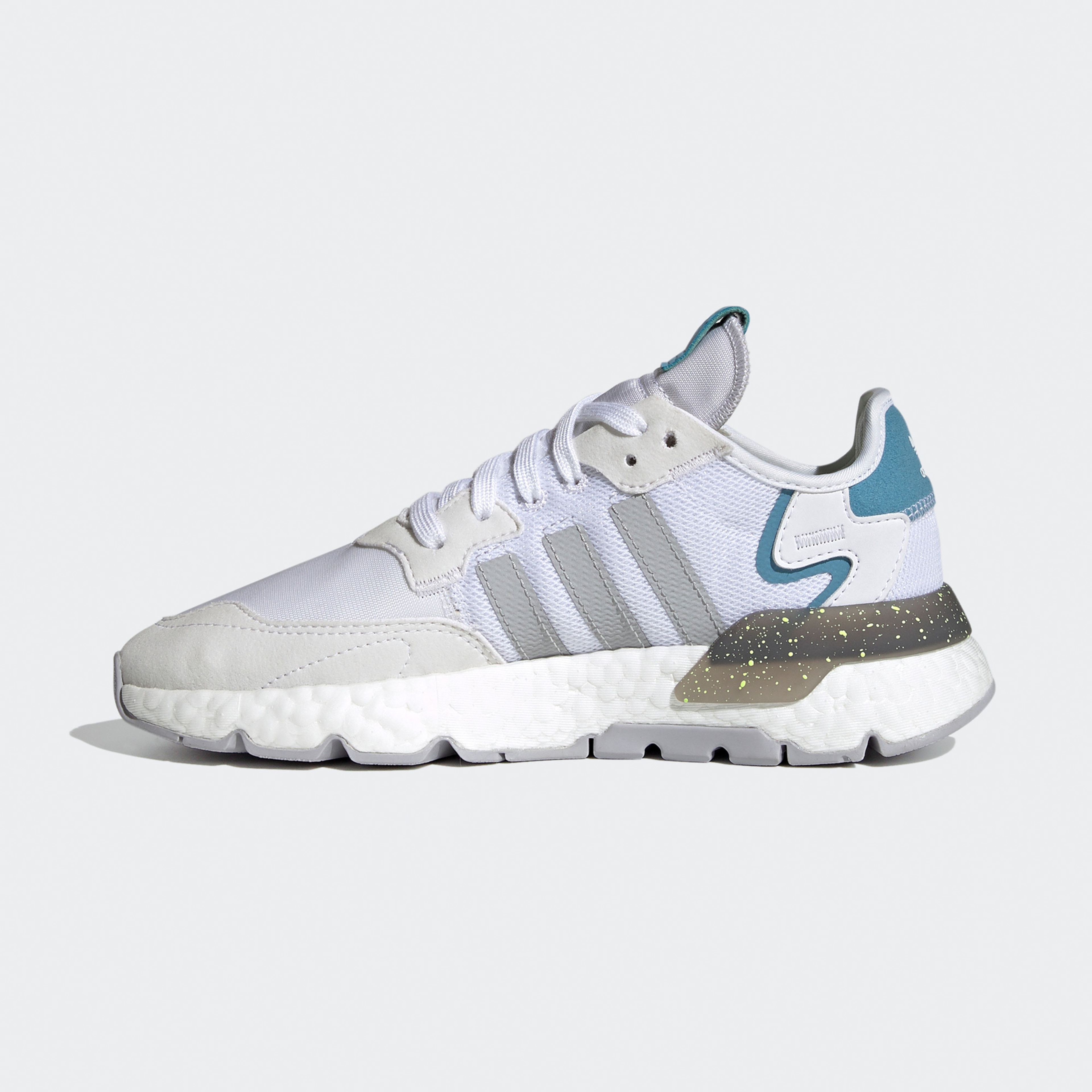 adidas Nite Jogger Kadın Beyaz Spor Ayakkabı