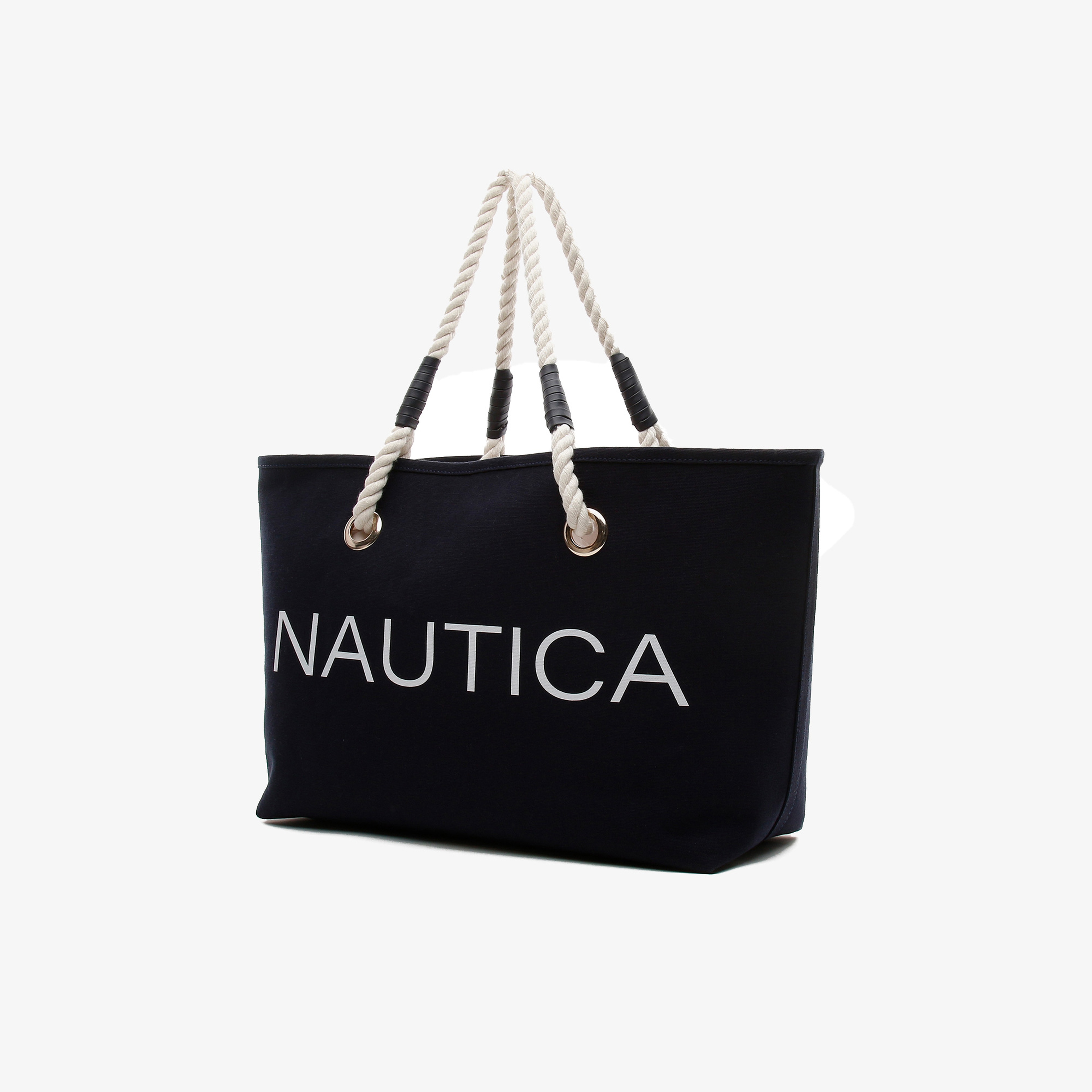 NAUTICA KADIN LACİVERT PLAJ ÇANTASI