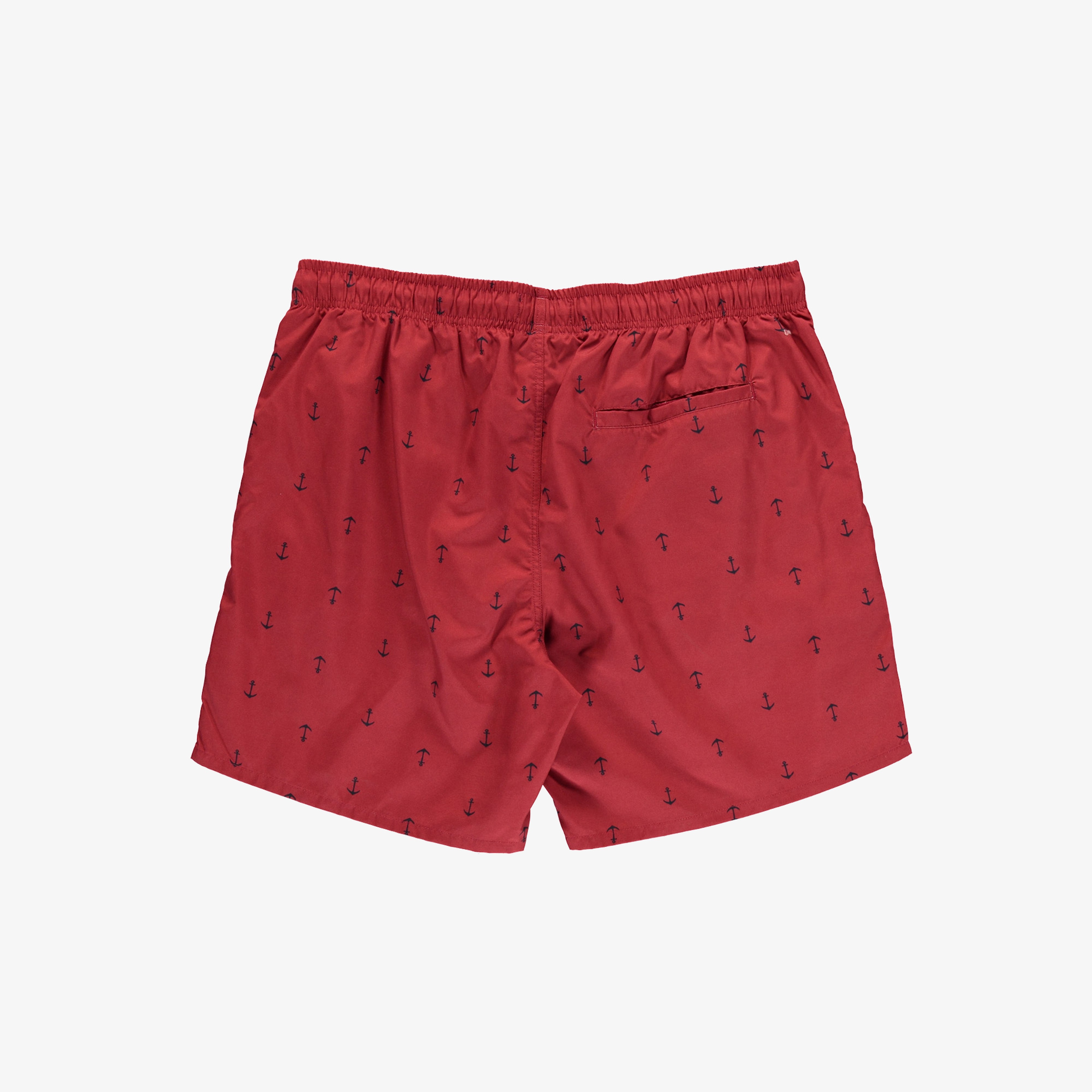 Nautica Erkek Kırmızı Baskılı Mayo Şort