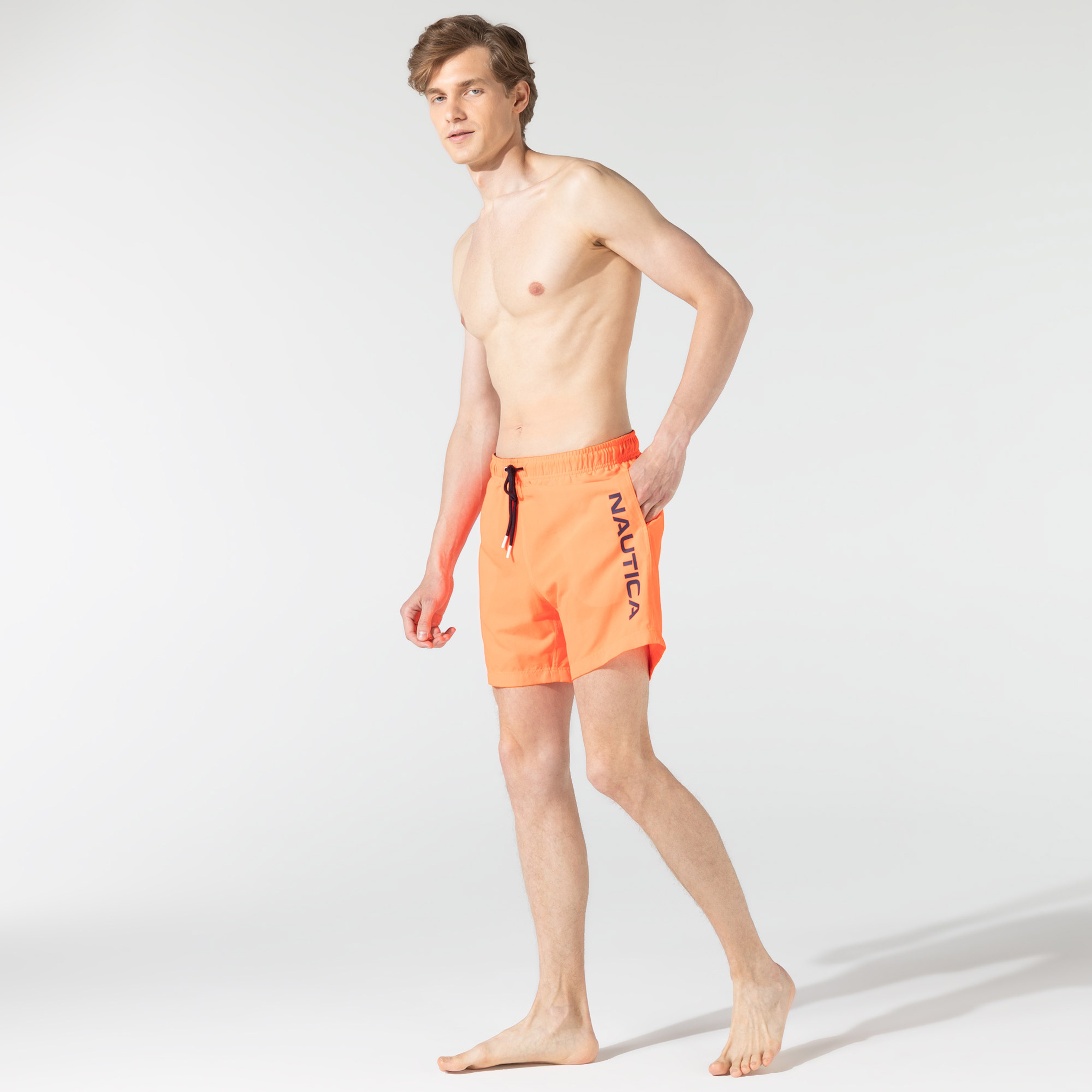 Nautica Erkek Turuncu Şort Mayo