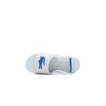 Lacoste L.30 Slide 120 1 Cui Çocuk Timsah Baskılı Beyaz Sandalet