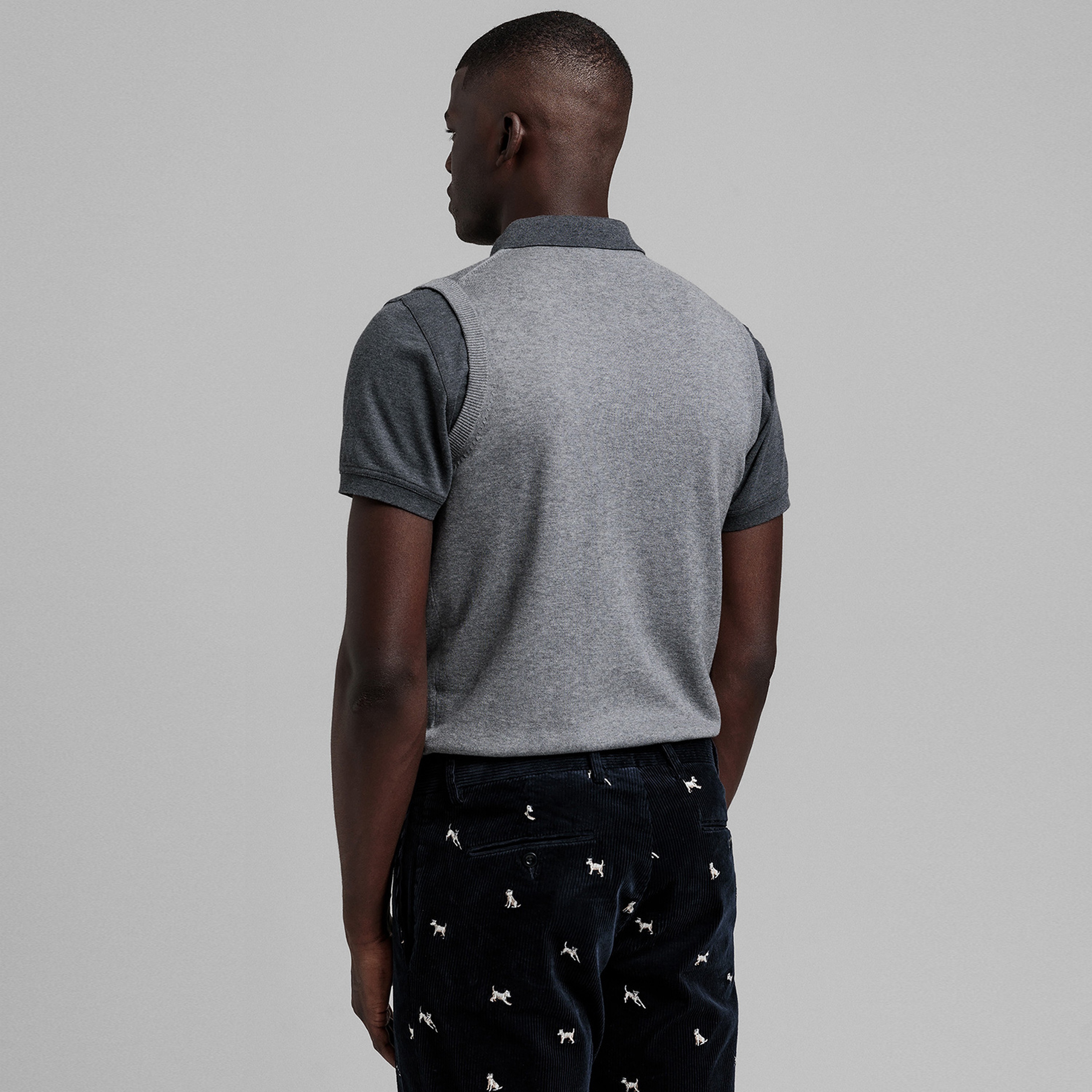 GANT Erkek Koyu Gri Triko Süveter