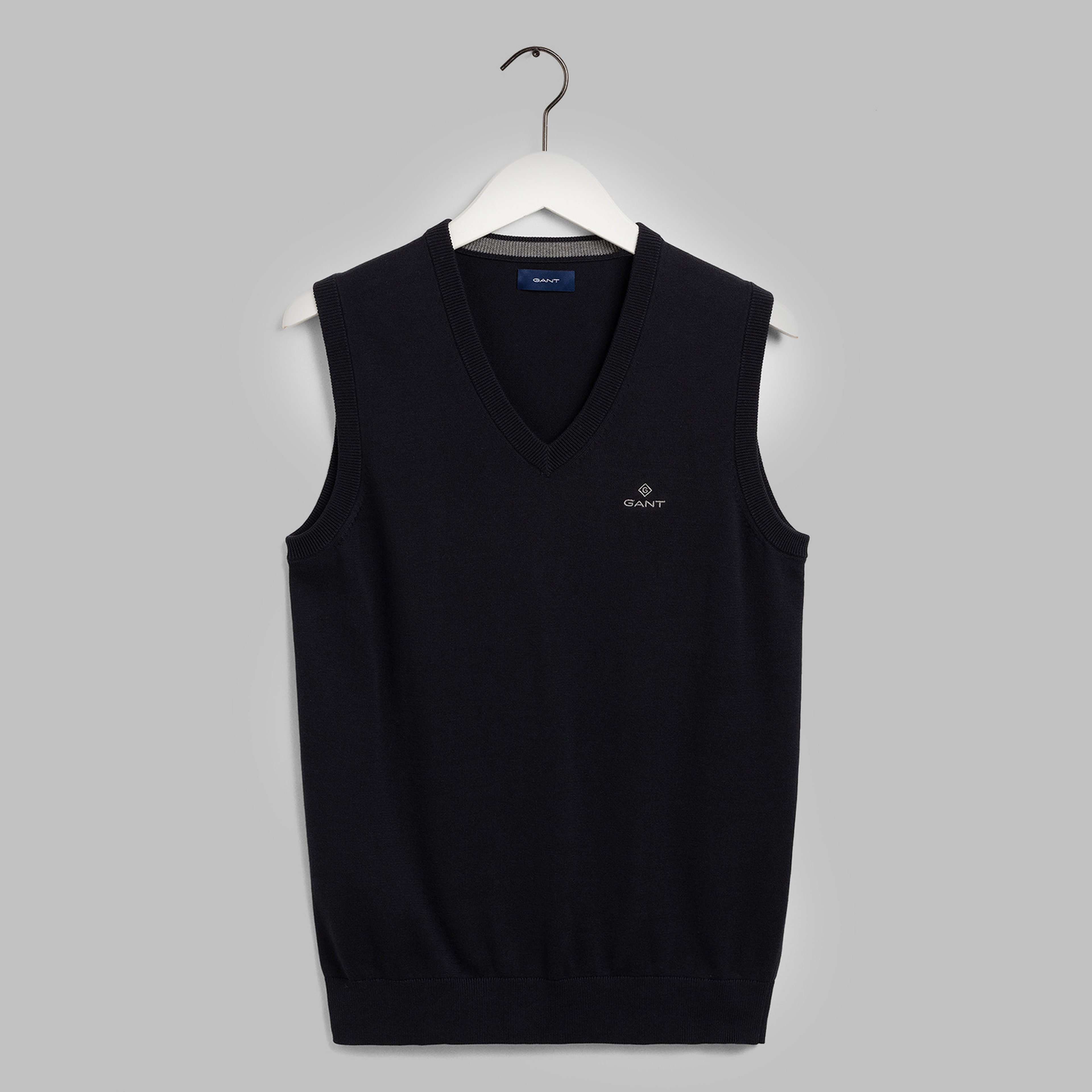 GANT Erkek Lacivert Triko Süveter