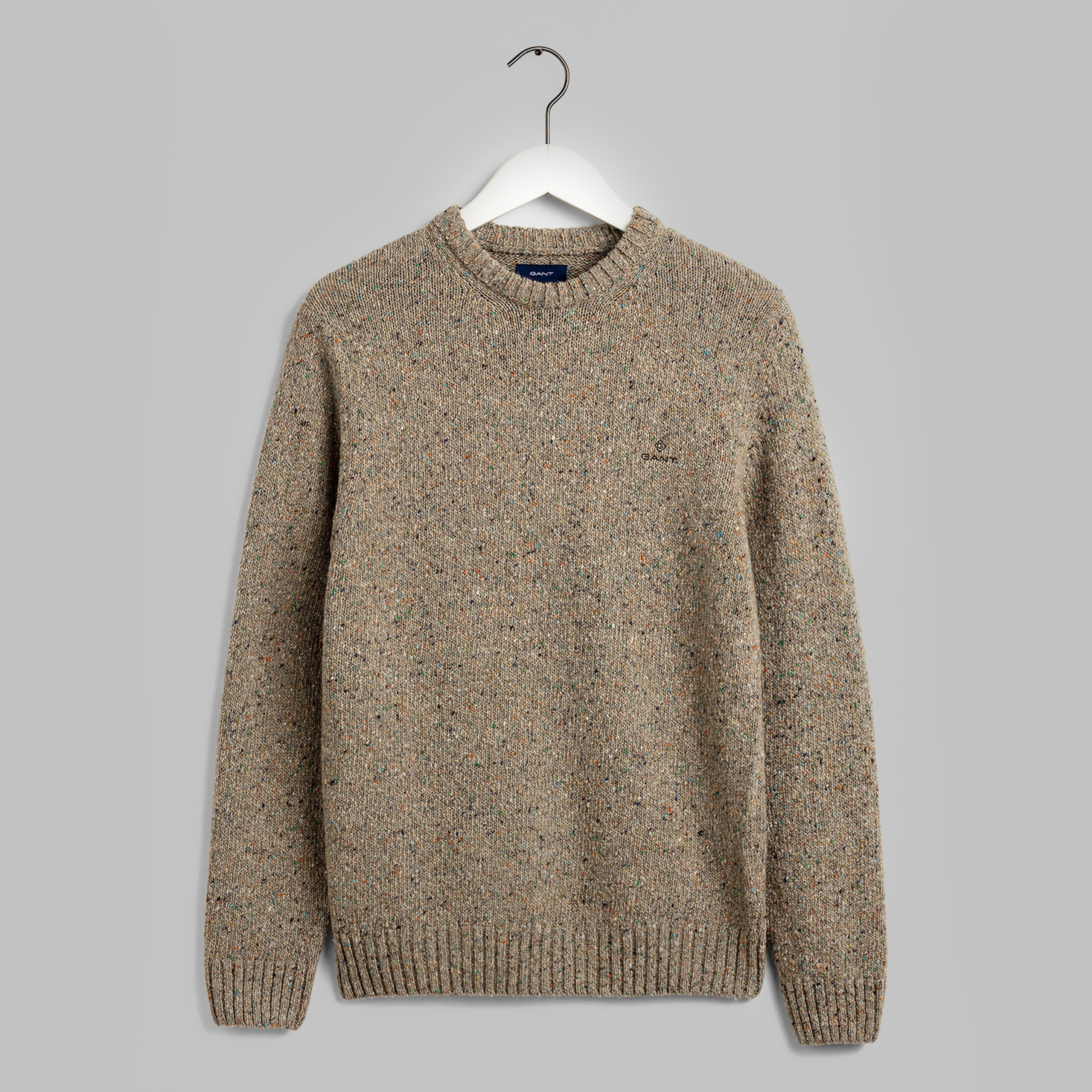 GANT Erkek Kahverengi Yün Triko