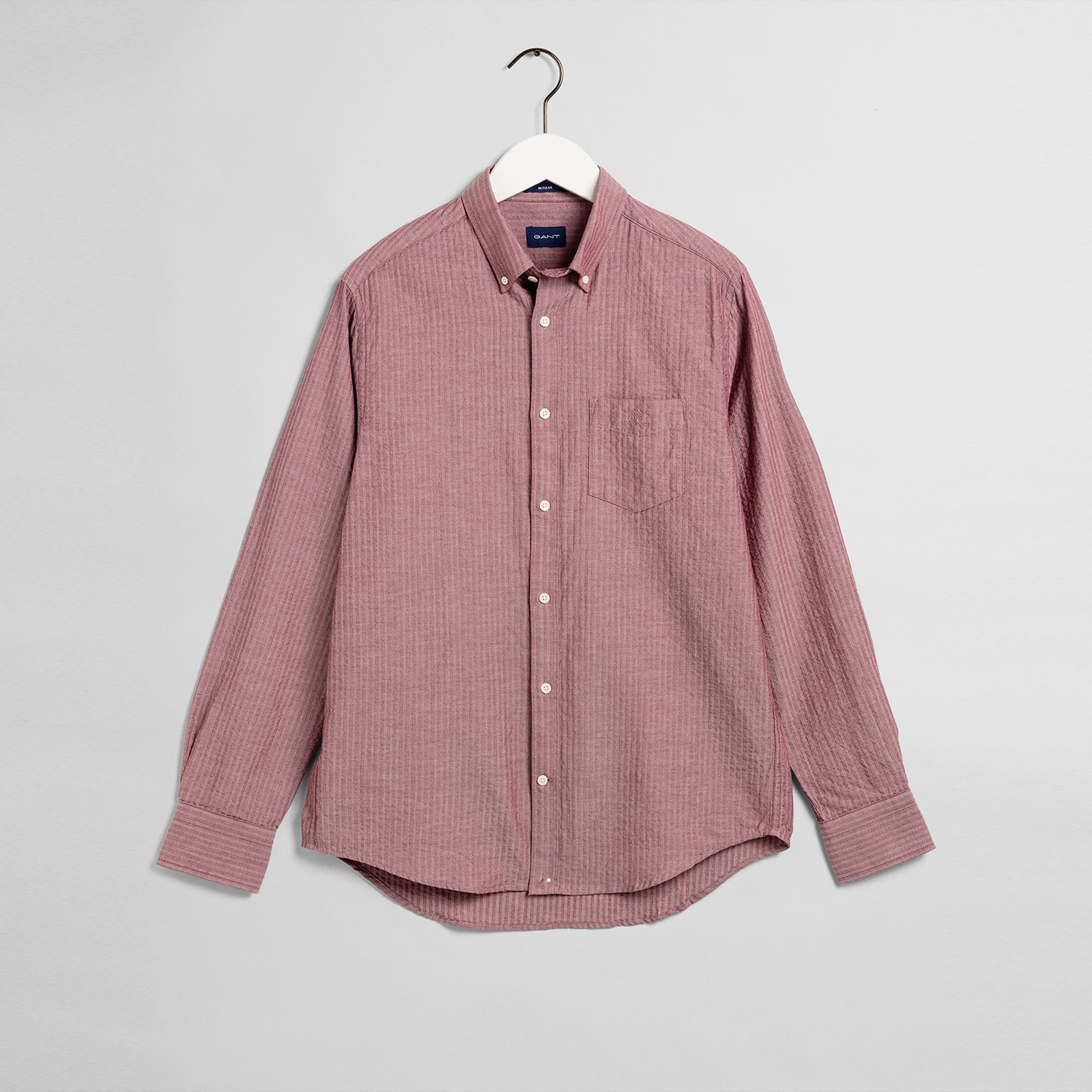 GANT Erkek Kırmızı Regular Fit Gömlek