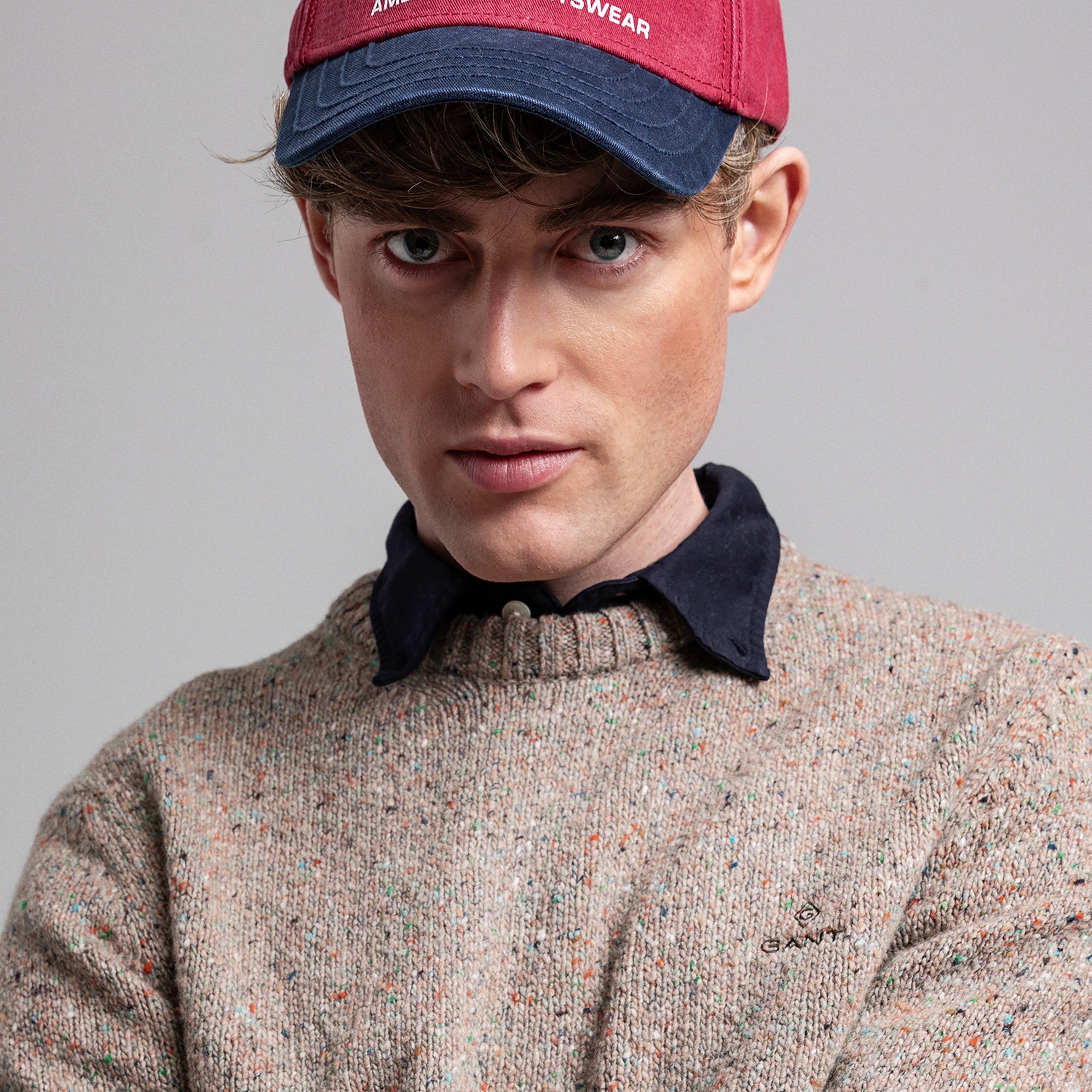 GANT Erkek Kahverengi Yün Triko