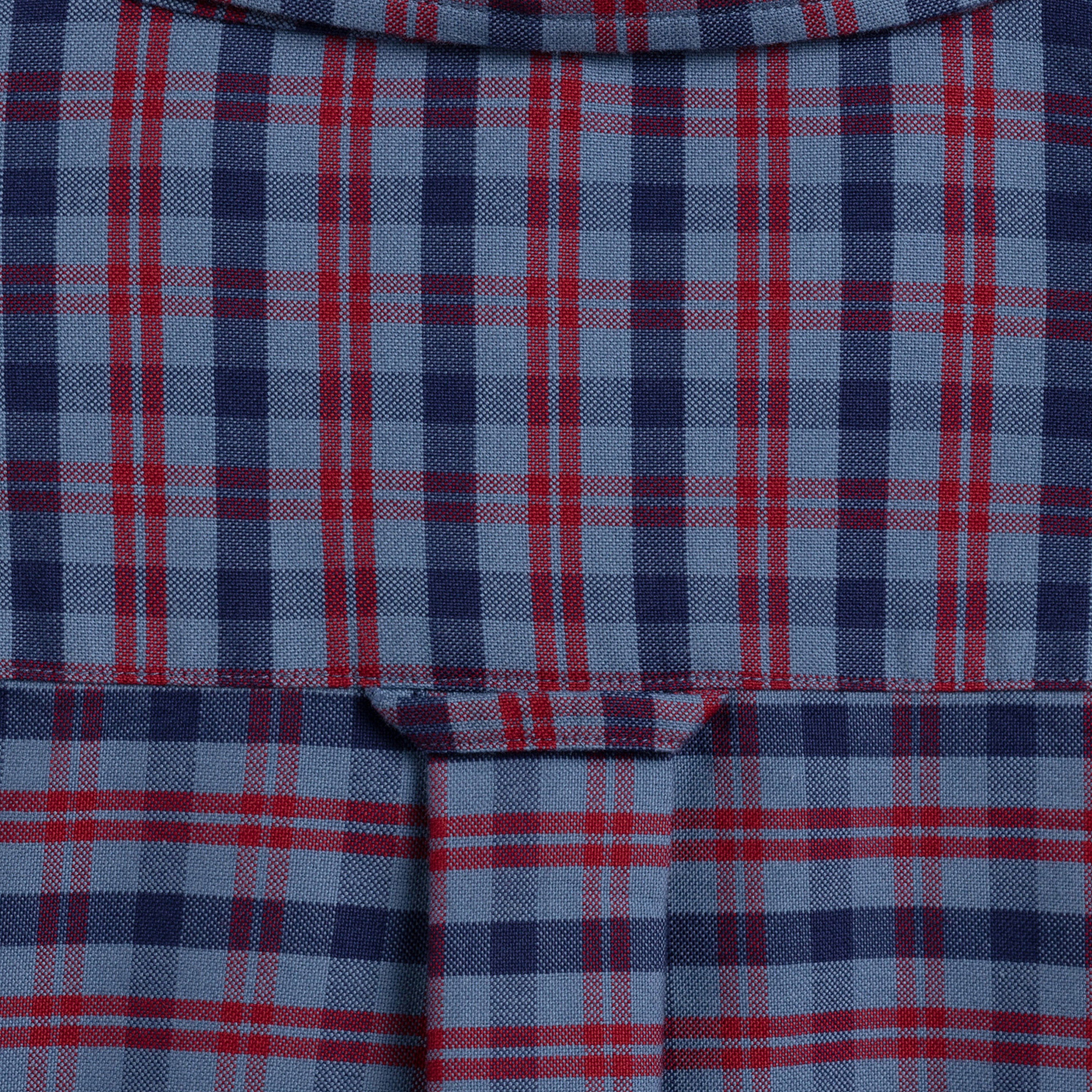 Gant Erkek Lacivert Kareli Regular Fit Gömlek