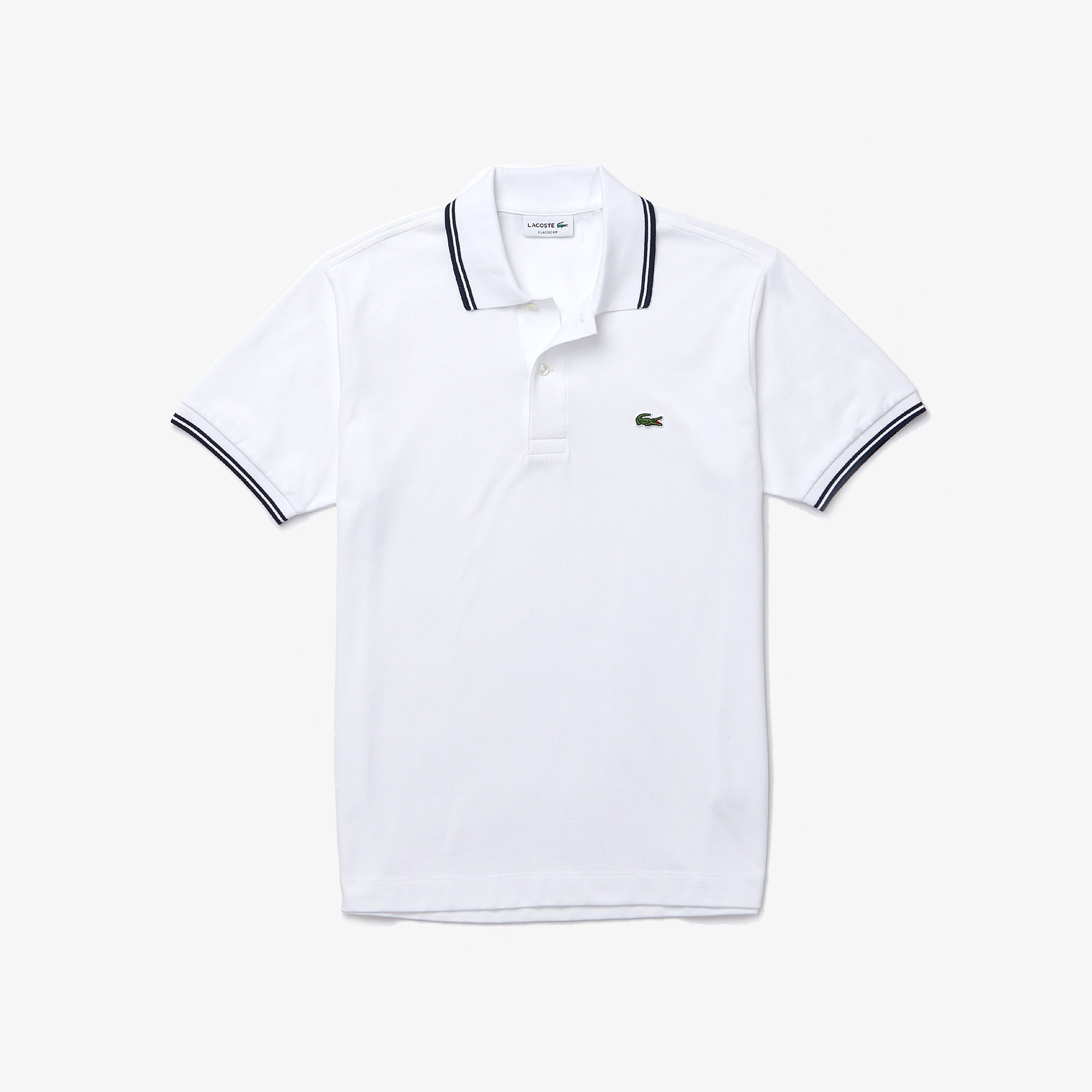 Lacoste Erkek Klasik Fit Beyaz Polo