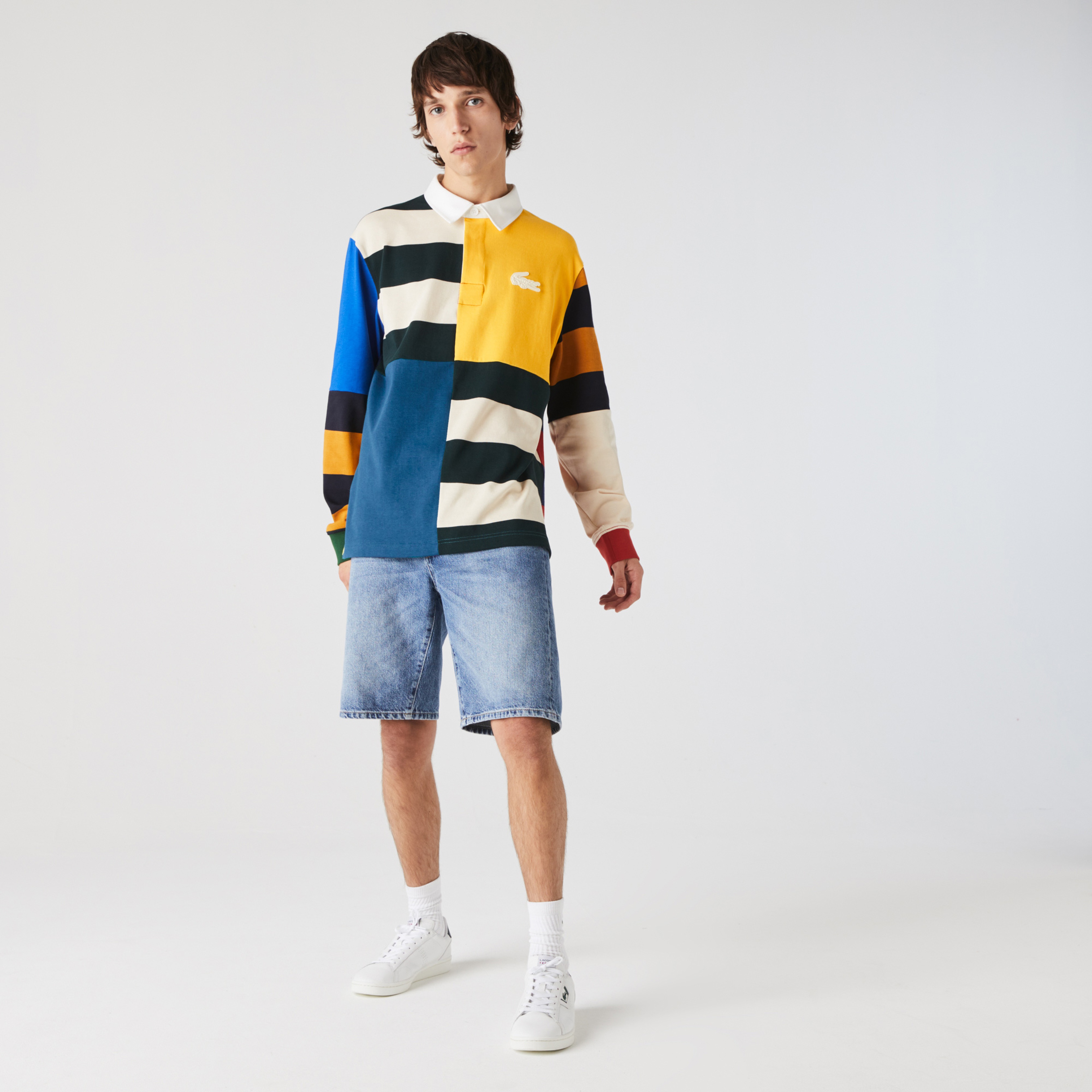 Lacoste L!ve Erkek Renkli Polo