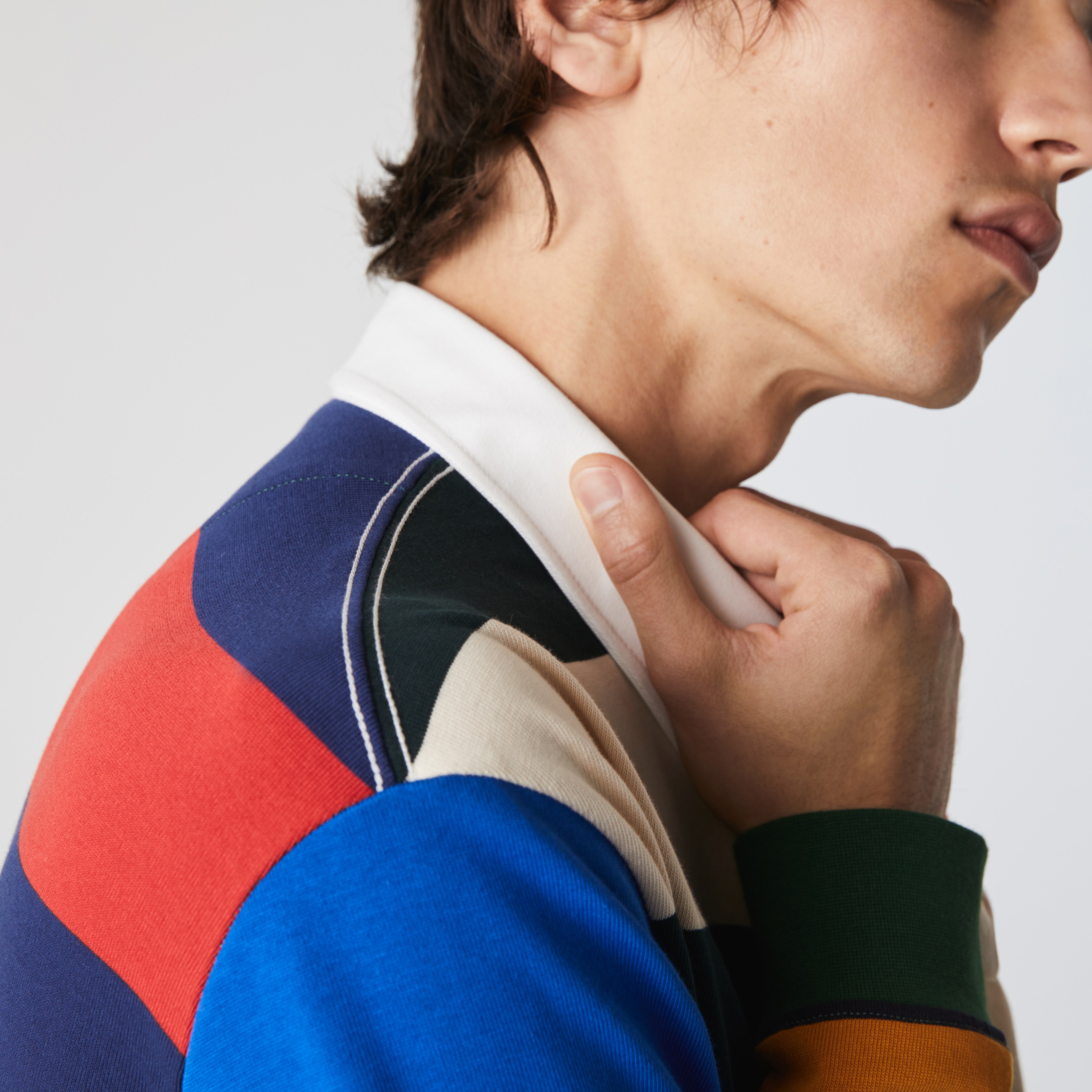 Lacoste L!ve Erkek Renkli Polo