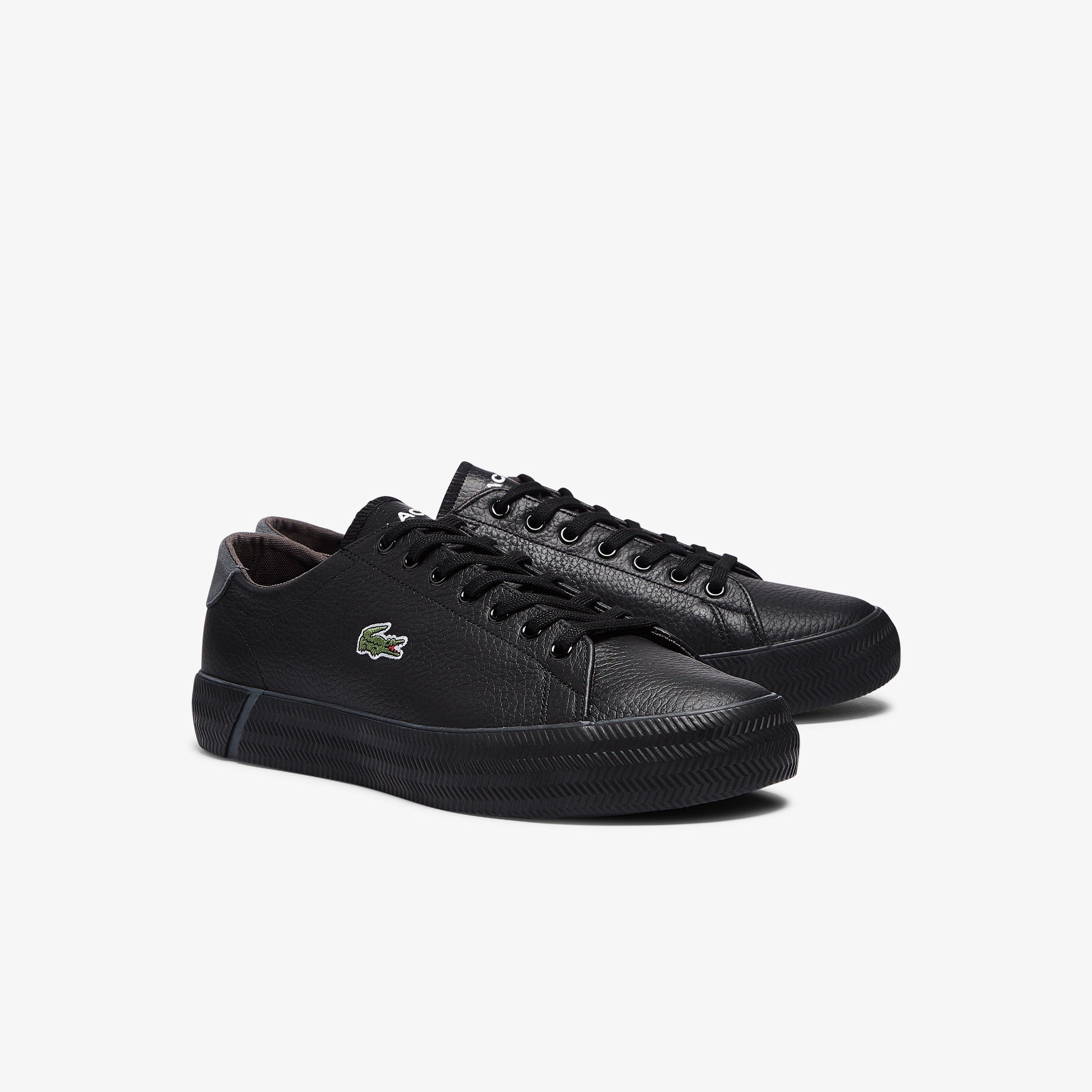 Lacoste Gripshot 0721 3 Cma Erkek Deri Siyah - Koyu Gri Sneaker