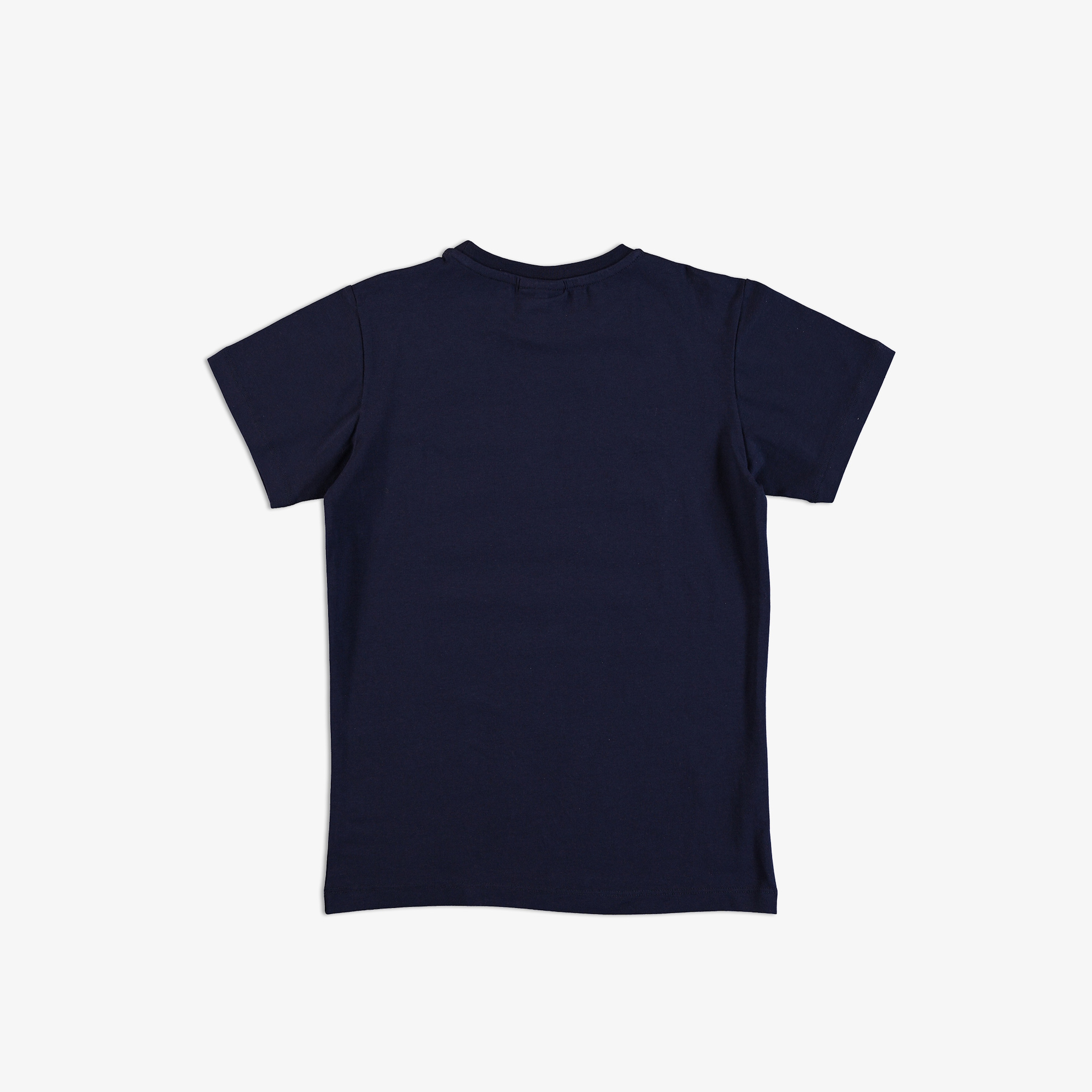 Lacoste Çocuk Bisiklet Yaka Baskılı Lacivert T-Shirt