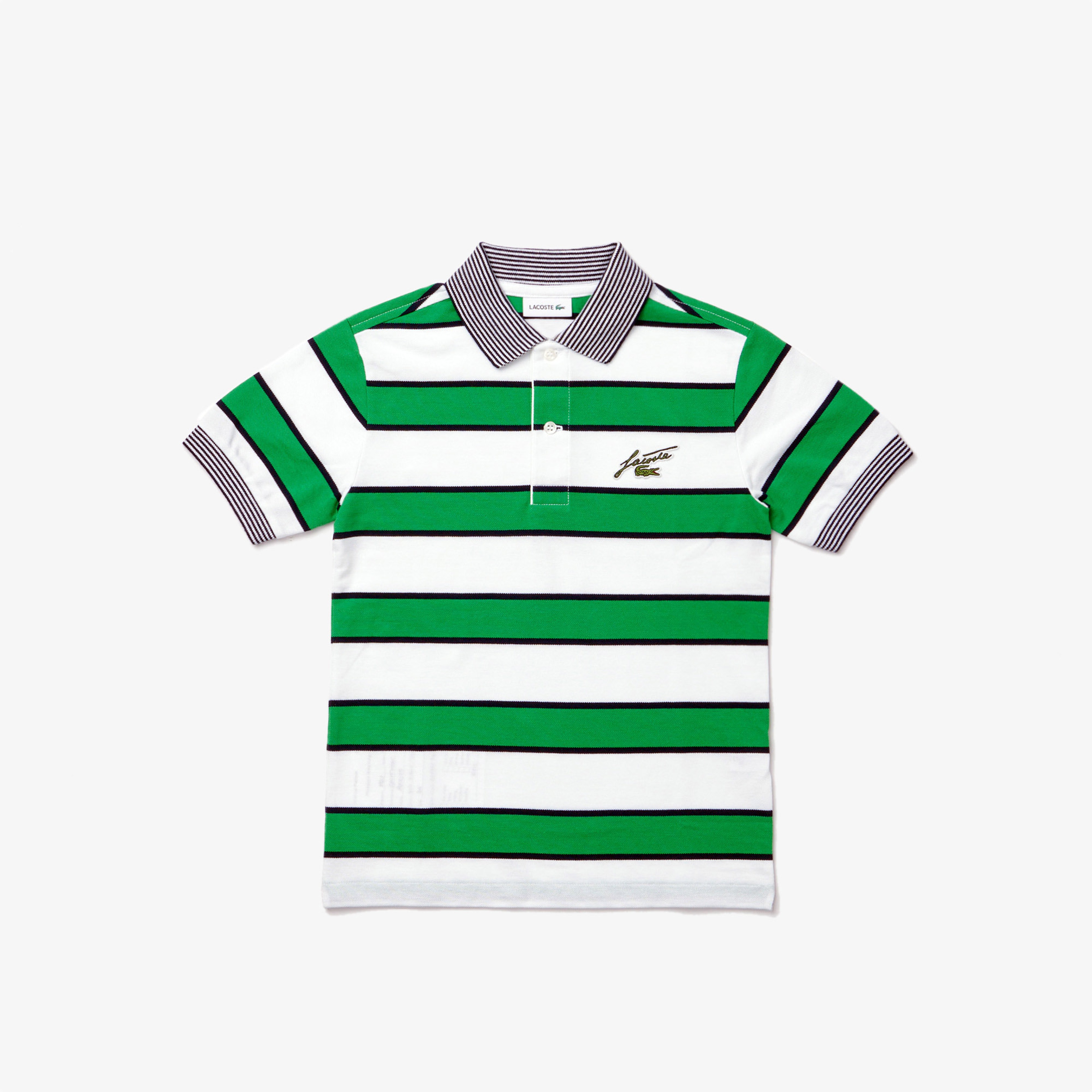 Lacoste Çocuk Çizgili Renkli Polo