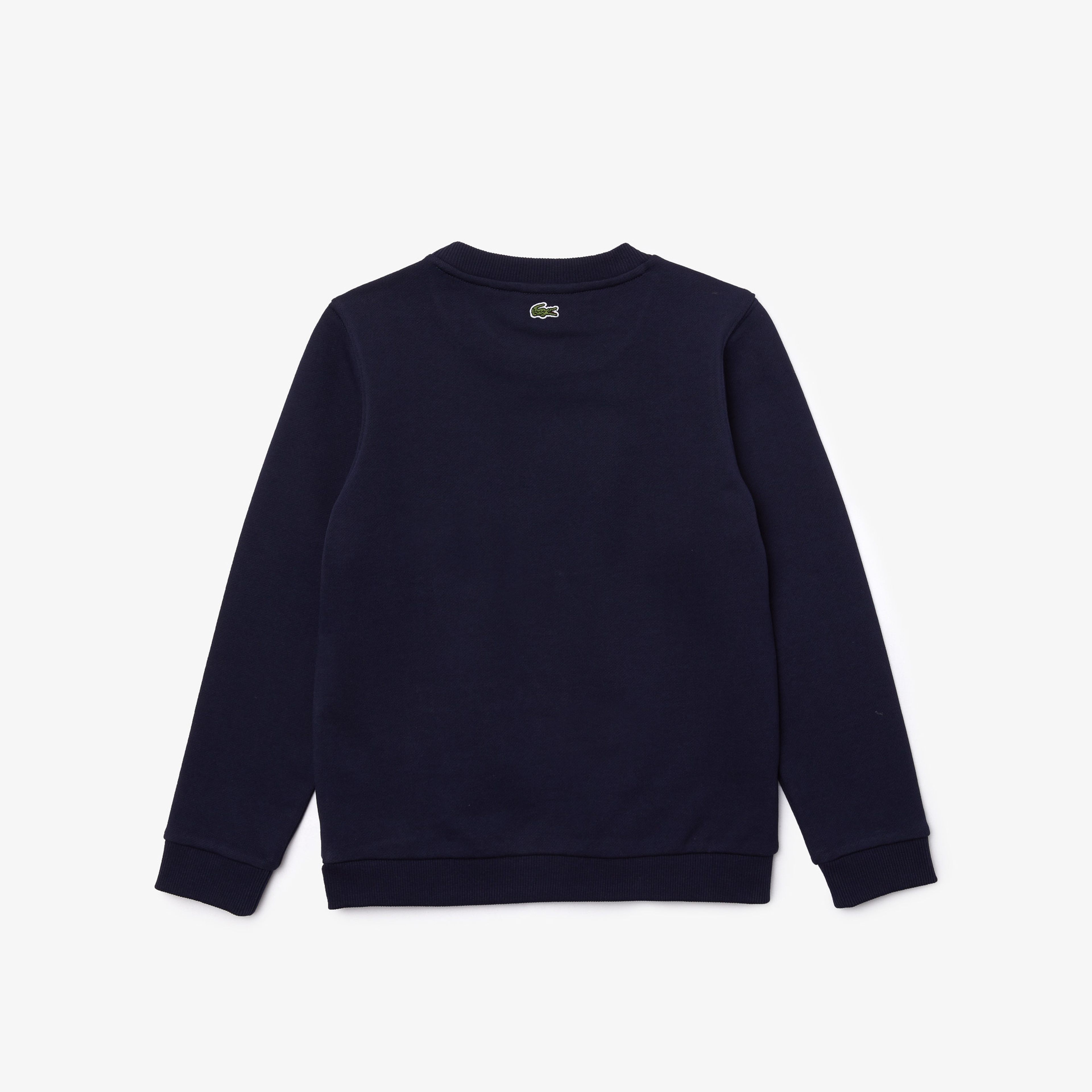 Lacoste Çocuk Bisiklet Yaka Baskılı Lacivert Sweatshirt