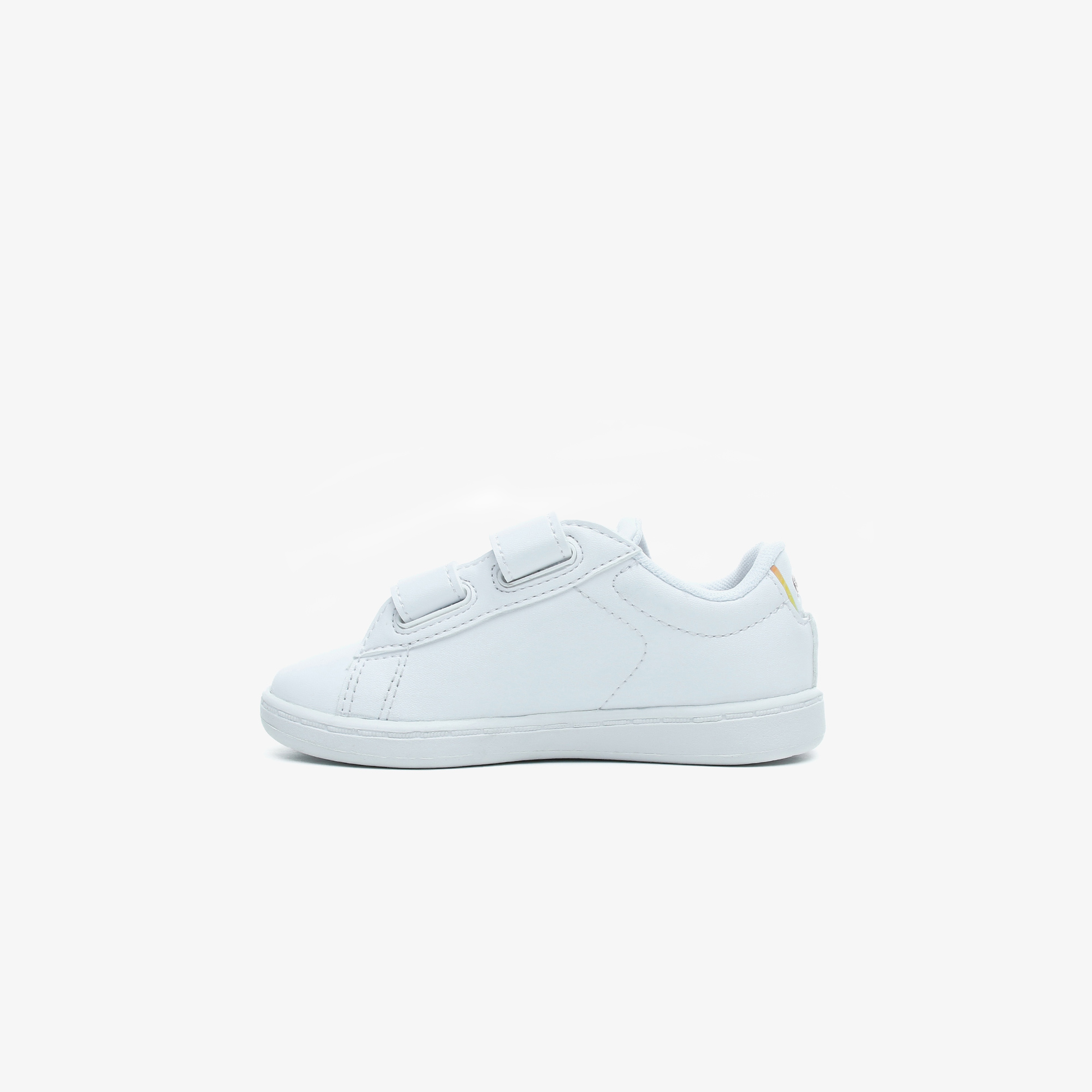 Lacoste Carnaby Evo 0921 1 Sui Çocuk Beyaz - Açık Pembe Spor Ayakkabı