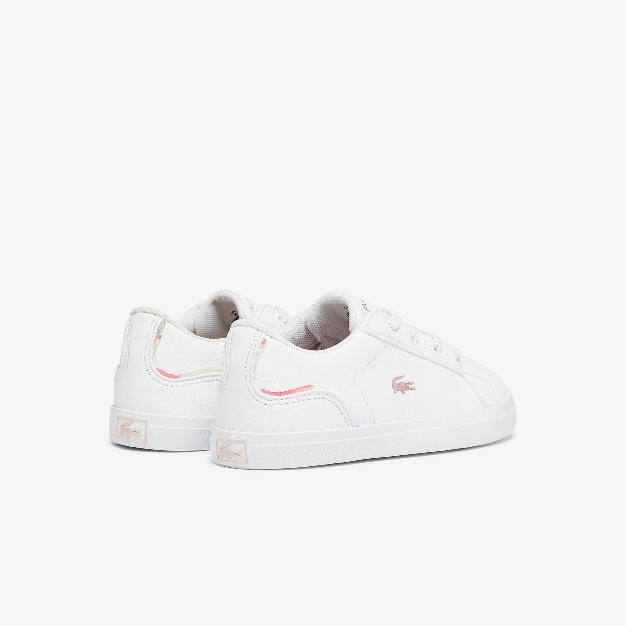 Lacoste Lerond 0921 1 Cui Çocuk Beyaz - Pembe Sneaker