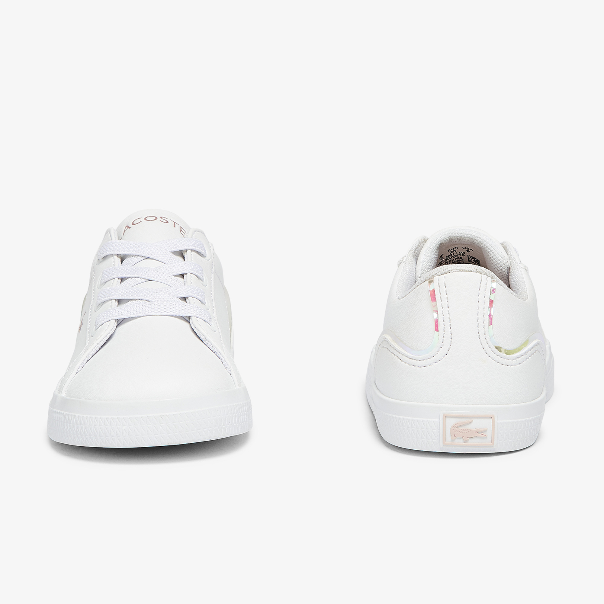 Lacoste Lerond 0921 1 Cui Çocuk Beyaz - Pembe Sneaker