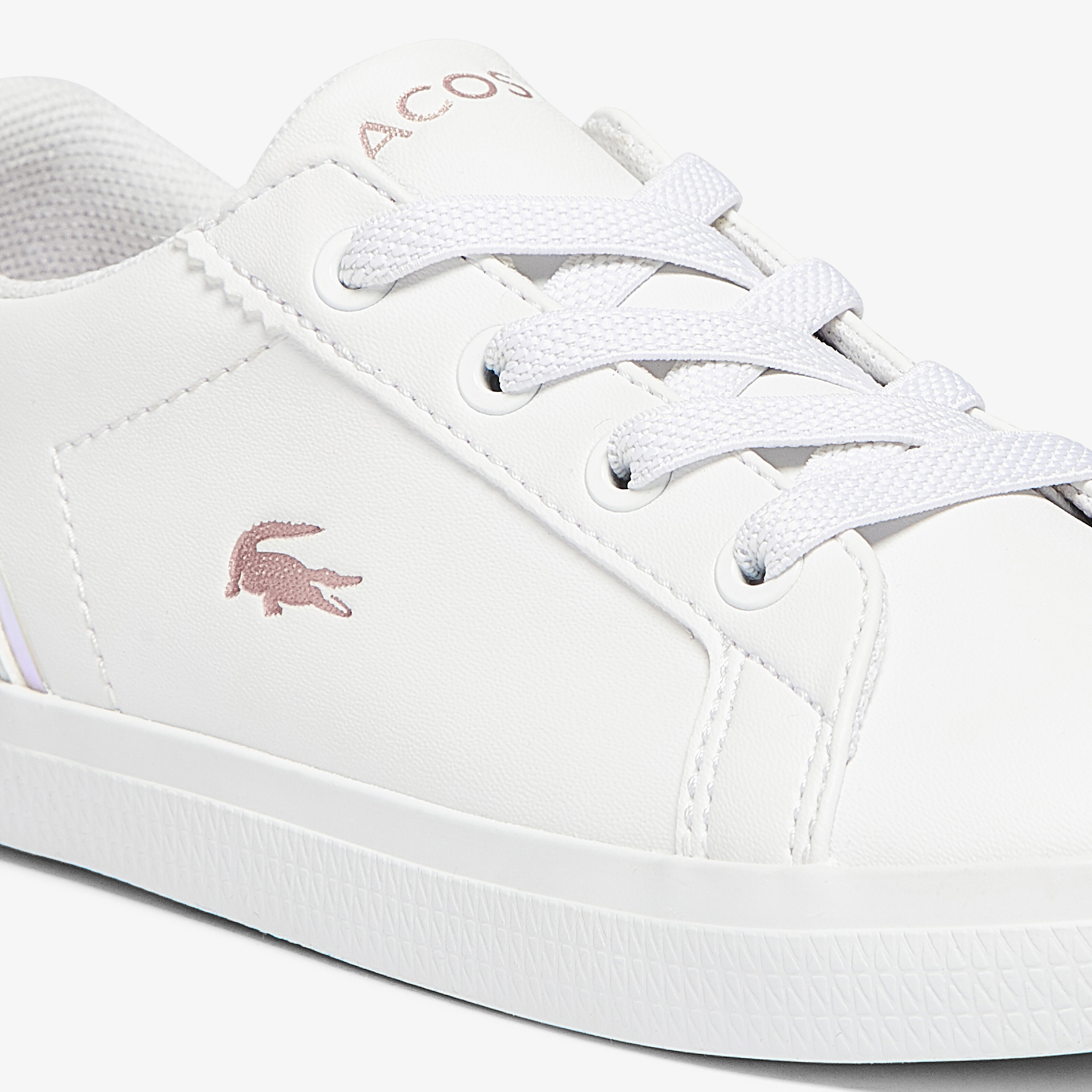 Lacoste Lerond 0921 1 Cui Çocuk Beyaz - Pembe Sneaker