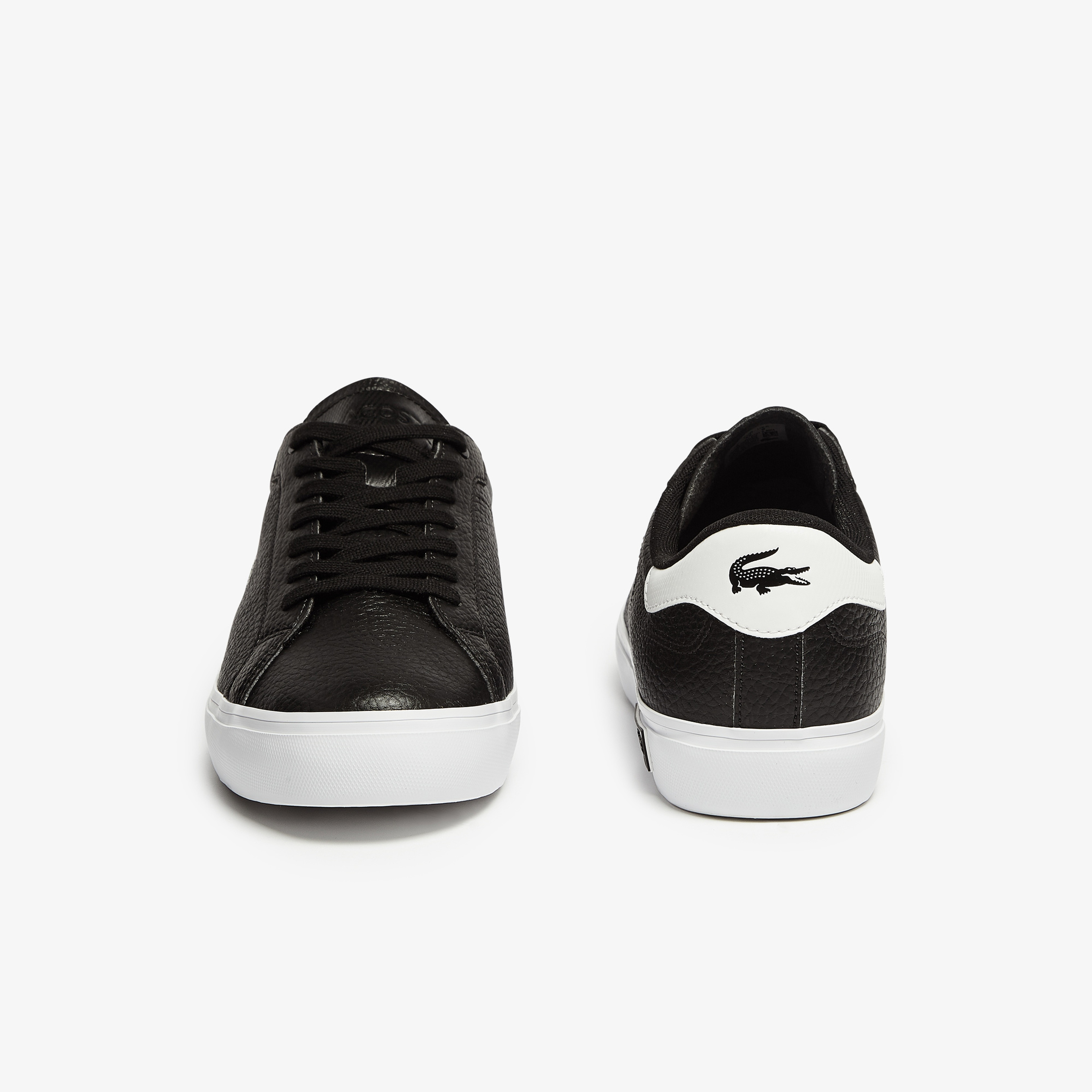 Lacoste Powercourt 0721 2 Sma Erkek Siyah - Beyaz Sneaker