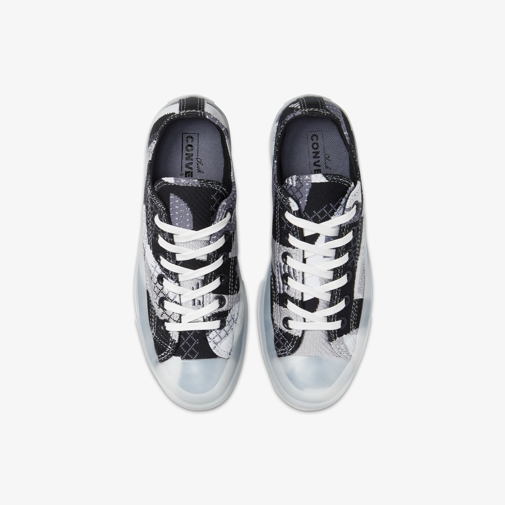 Converse Chuck 70 Knit Print Kadın Siyah Sneaker