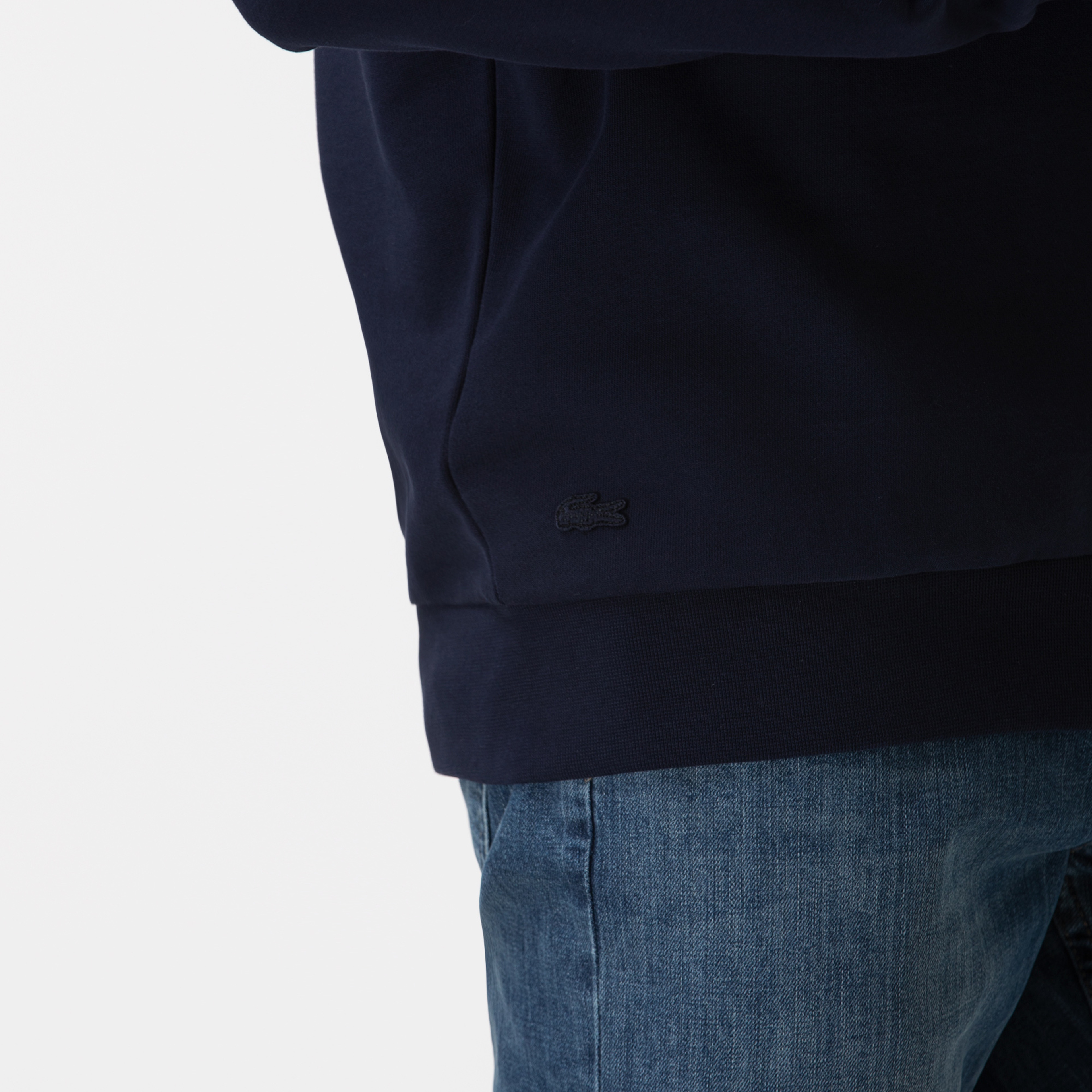 Lacoste Erkek Baskılı Lacivert Sweatshirt