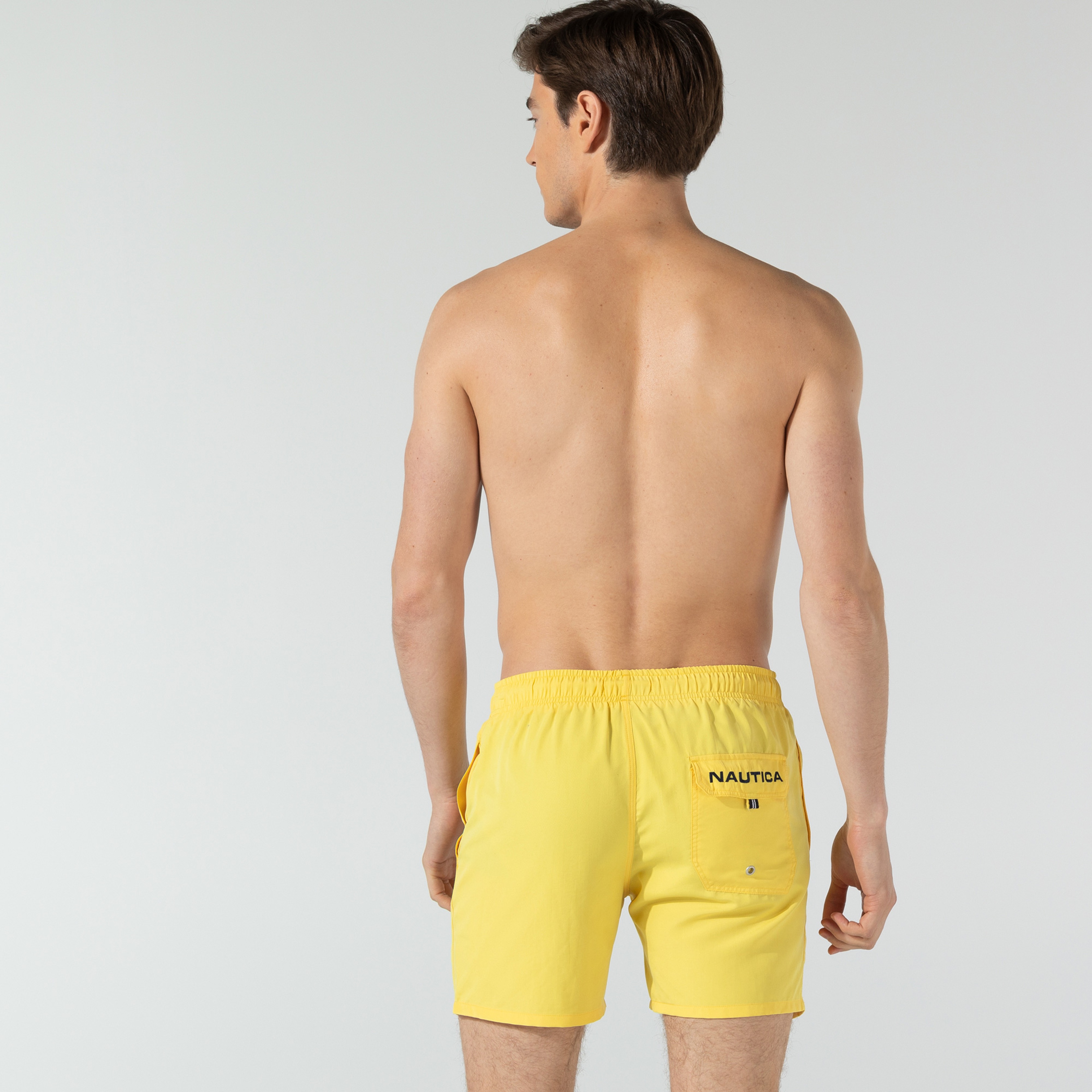 NAUTICA ERKEK SARI MAYO ŞORT