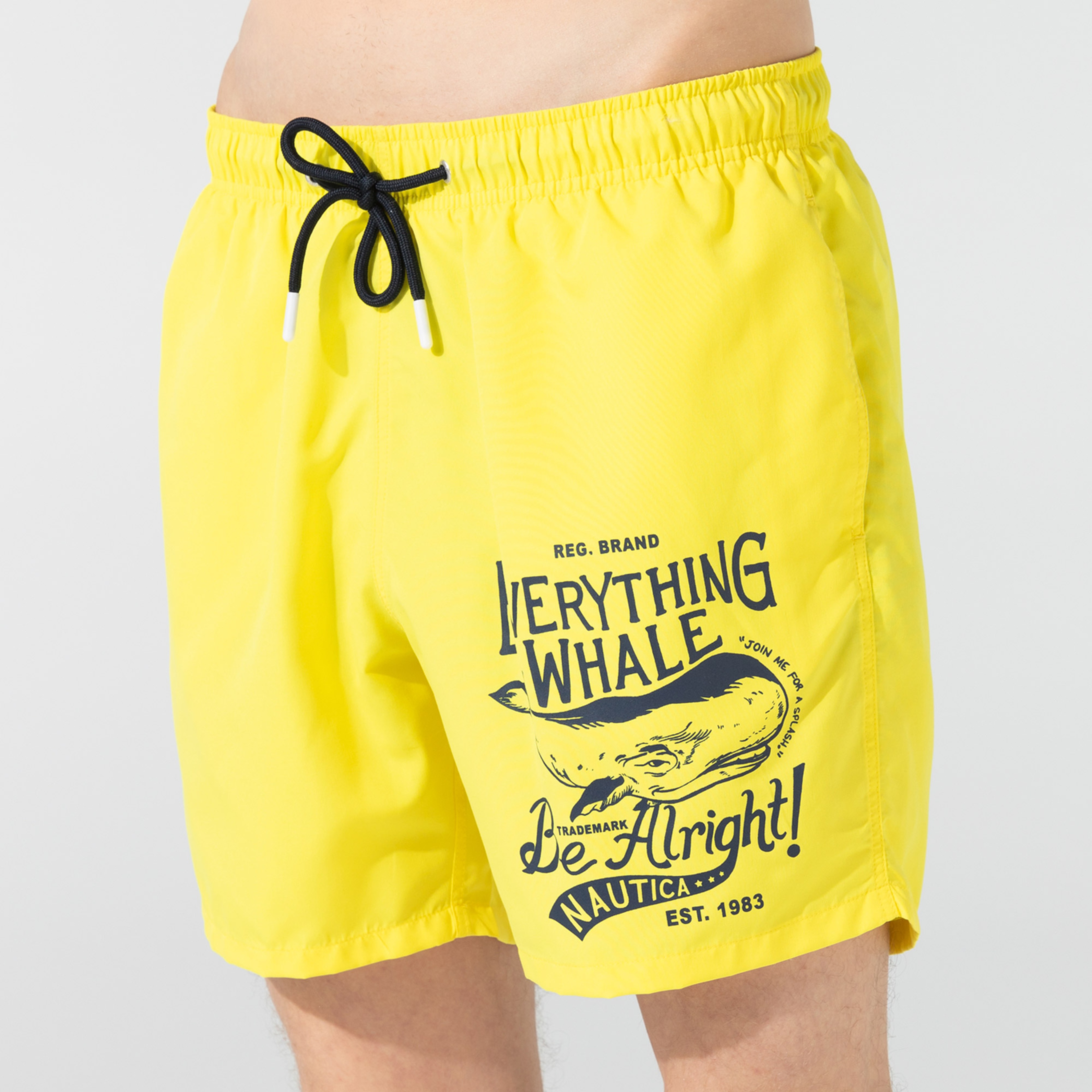 NAUTICA ERKEK SARI MAYO ŞORT