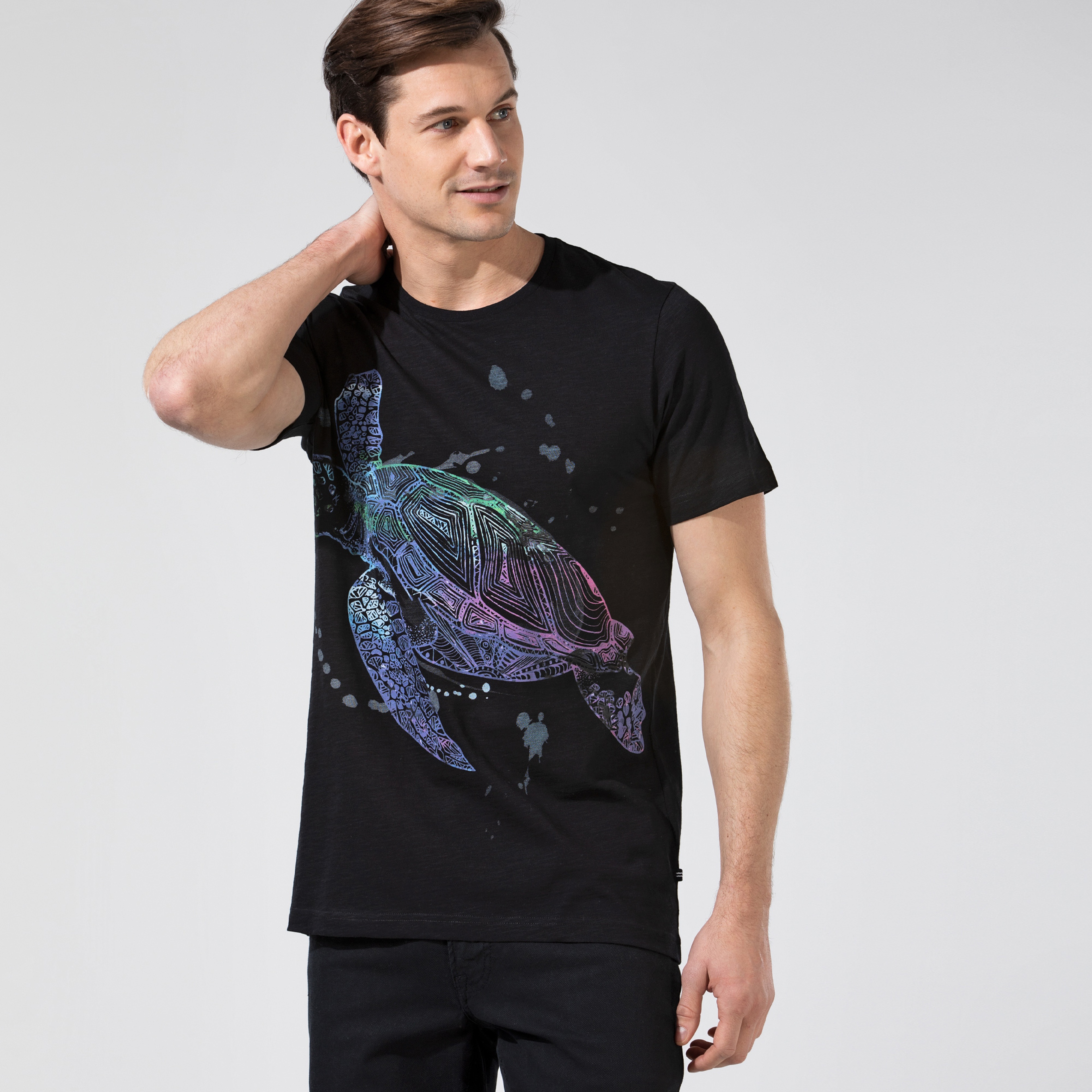 Nautica Erkek Siyah T-Shirt