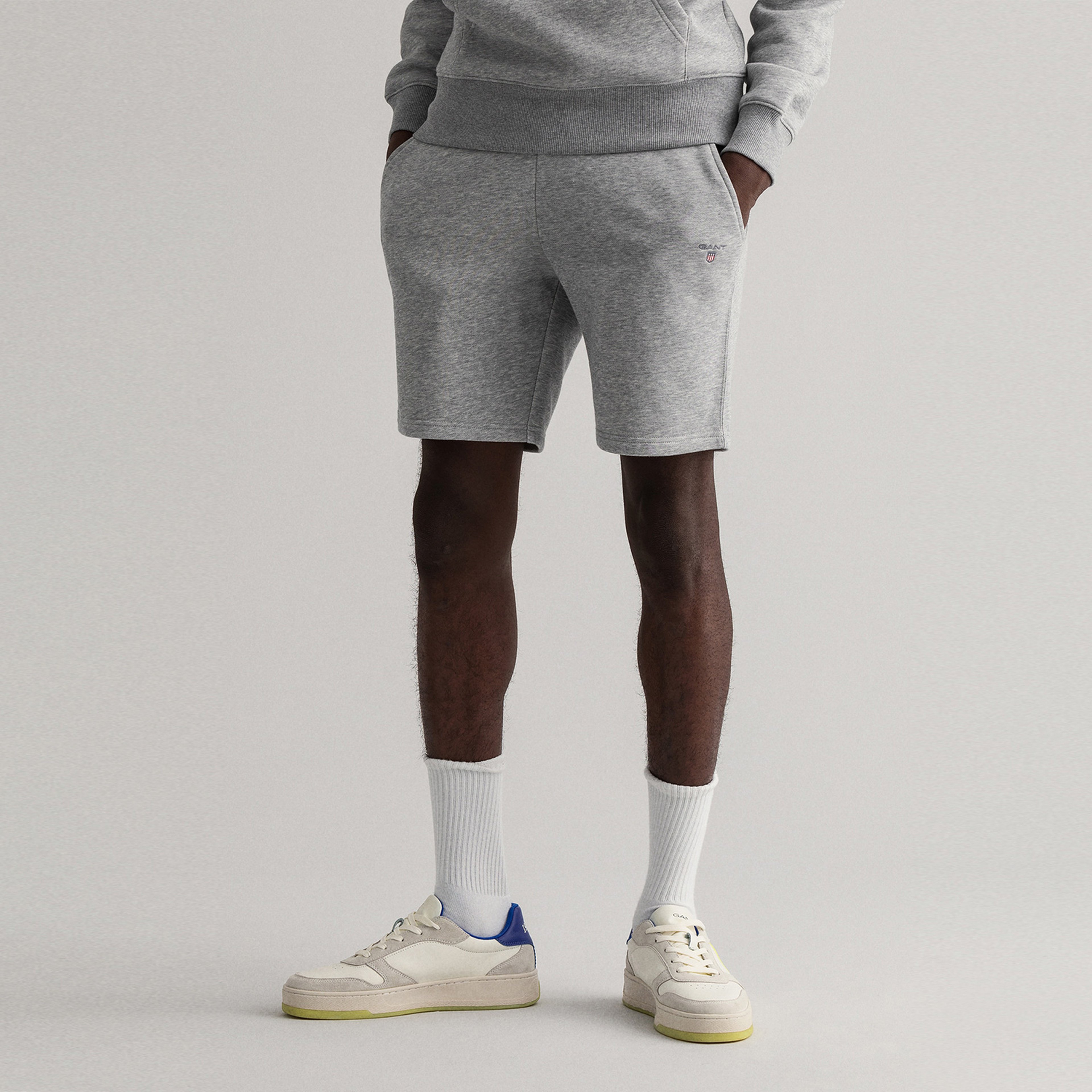 GANT Erkek Gri Regular Fit Şort