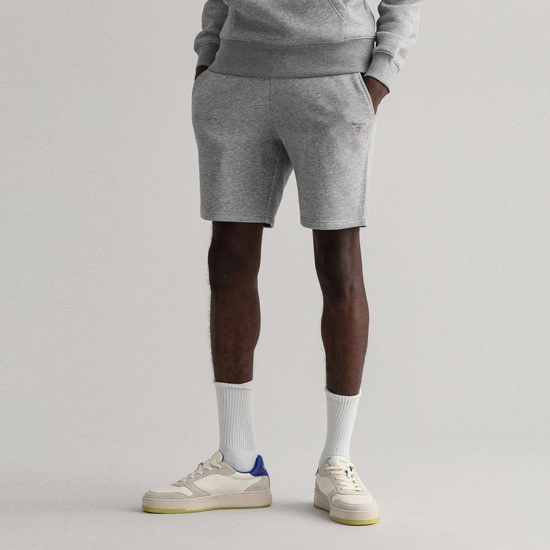 GANT Erkek Gri Regular Fit Şort