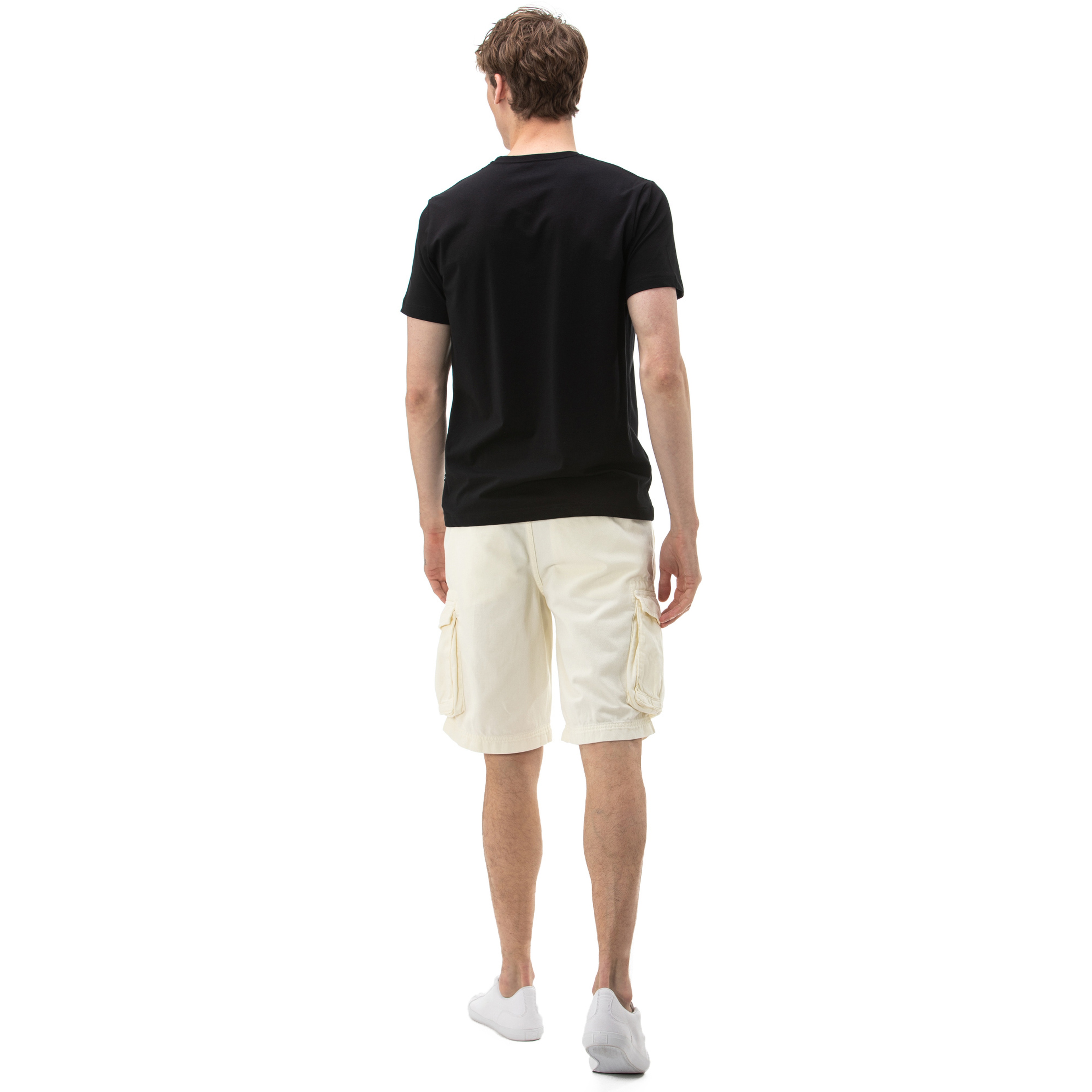 NAUTICA Erkek Kırık Beyaz Bermuda Şort